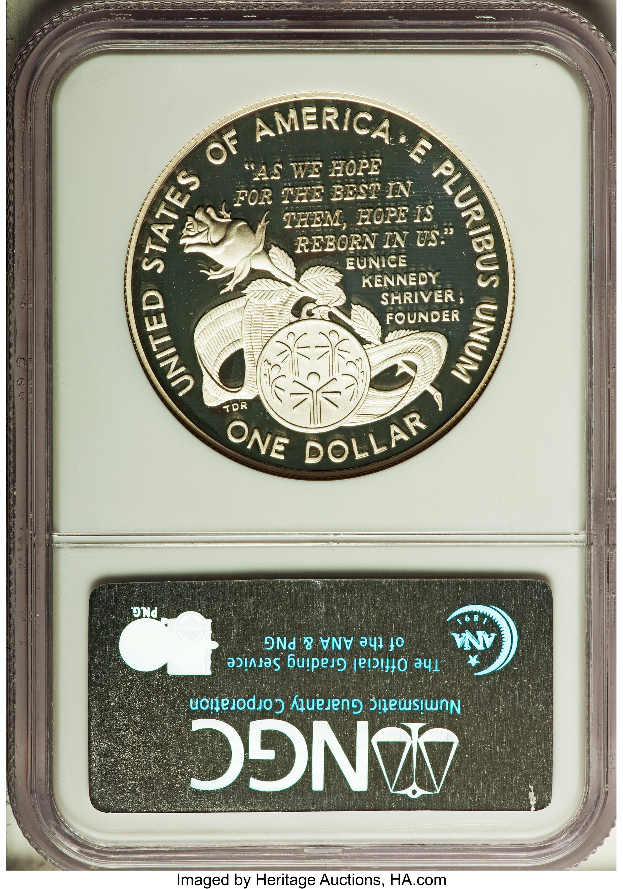 1995-P S$1 Special Olympics World Games PR DCAM PR70 DCAM CAC thumbnail 16