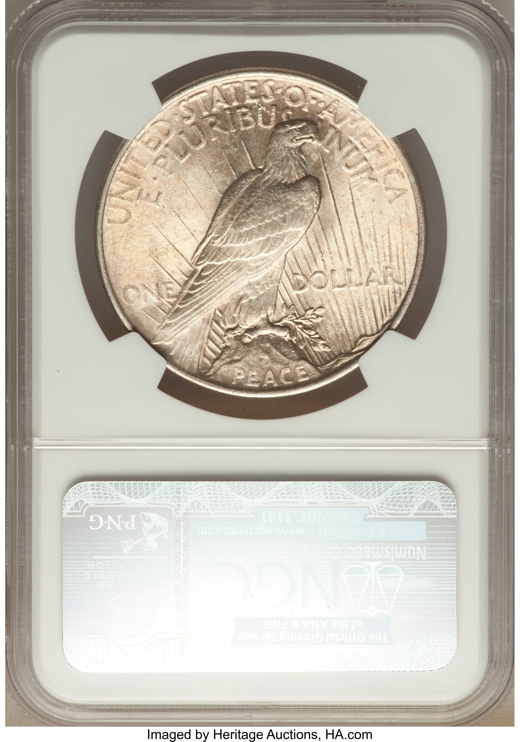 1924 $1  Doubled Reverse, VAM-2 MS63 thumbnail 18