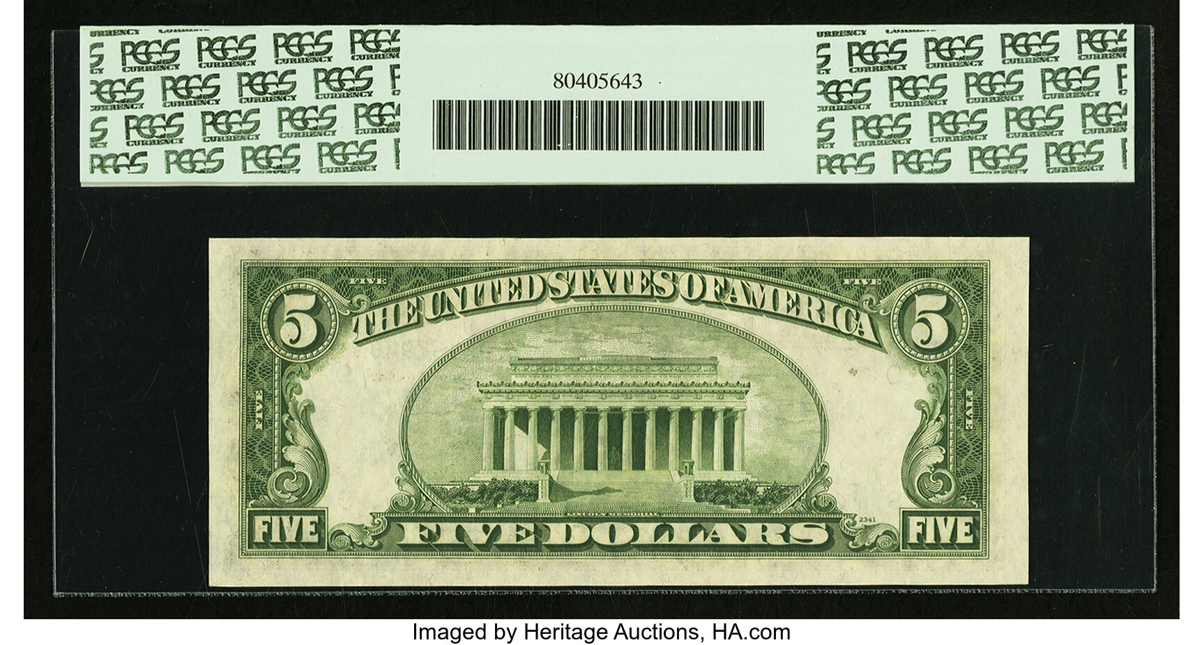 image for: Fr. 1964-I* $5 1950C Federal Reserve Star Note. PCGS Very Choice New 64PPQ....
