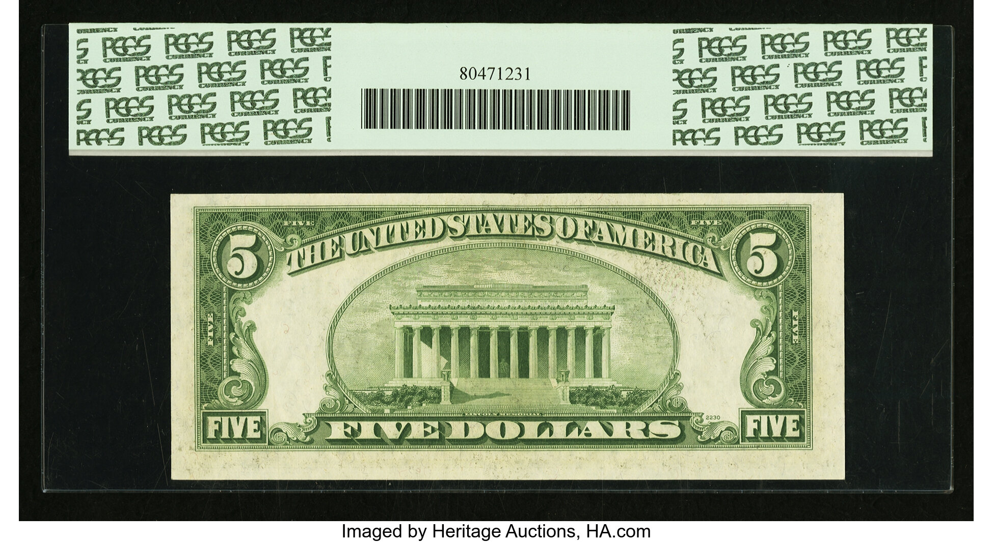 image for: Fr. 1962-B* $5 1950A Federal Reserve Star Note. PCGS Very Choice New 64PPQ....