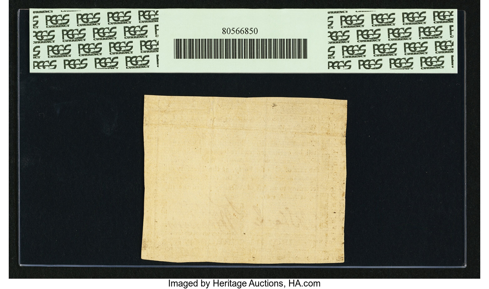 image for: Virginia March 1, 1781 $500 printed on thick laid paper PCGS Apparent Choice About New 55....