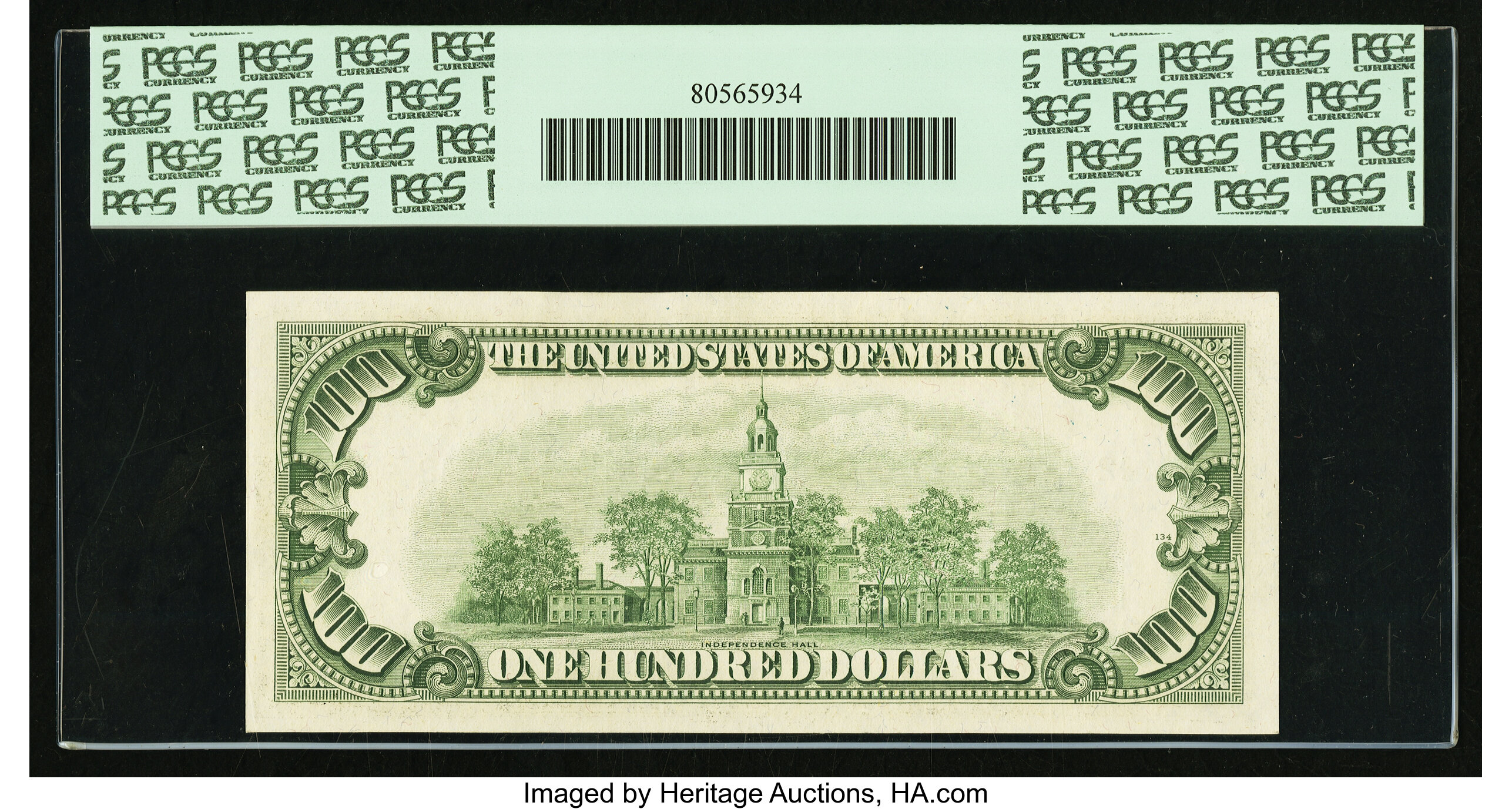 image for: Fr. 2161-L* $100 1950D Federal Reserve Star Note. PCGS Very Choice New 64PPQ....