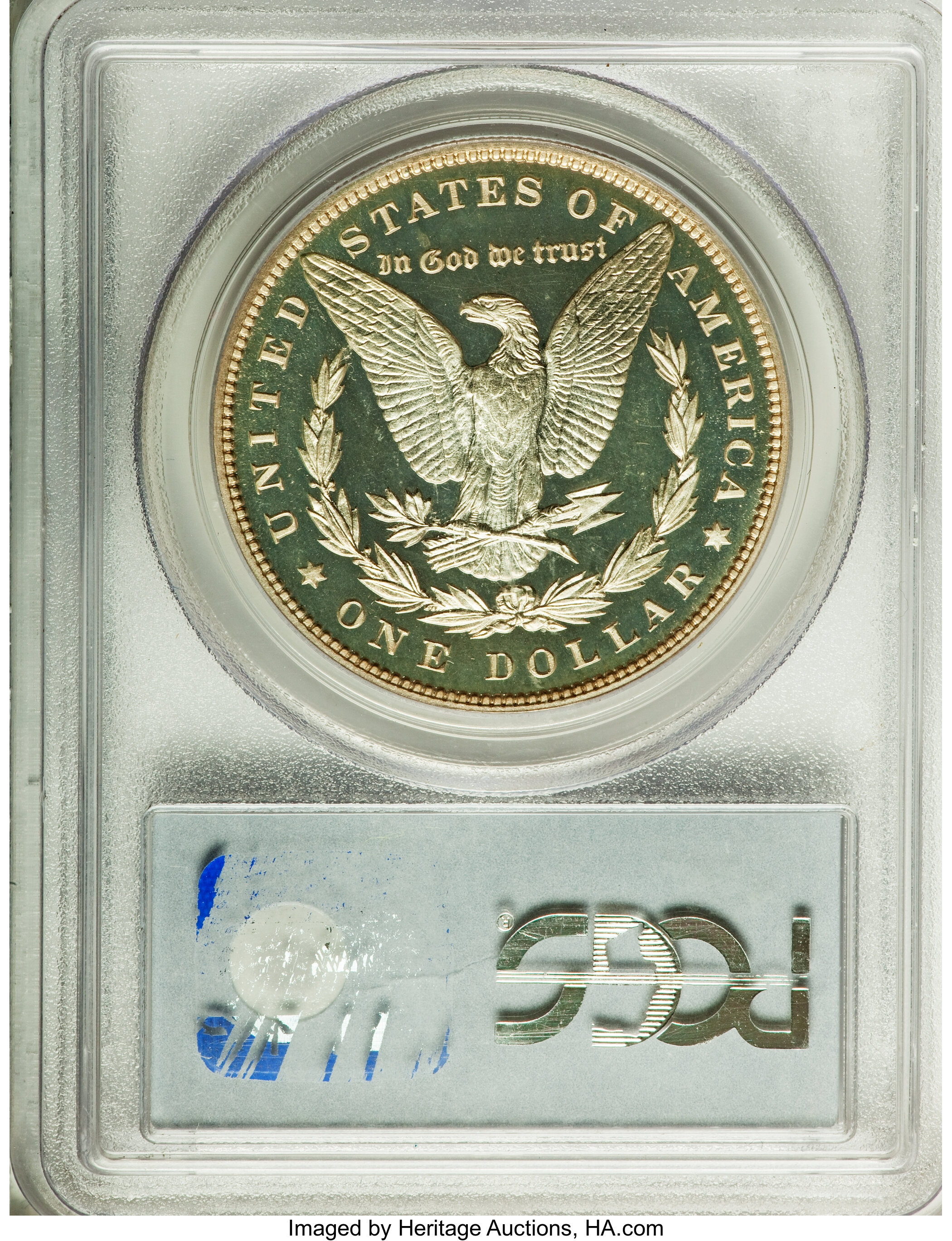 1899 $1  PR DCAM PR64 DCAM CAC thumbnail 2