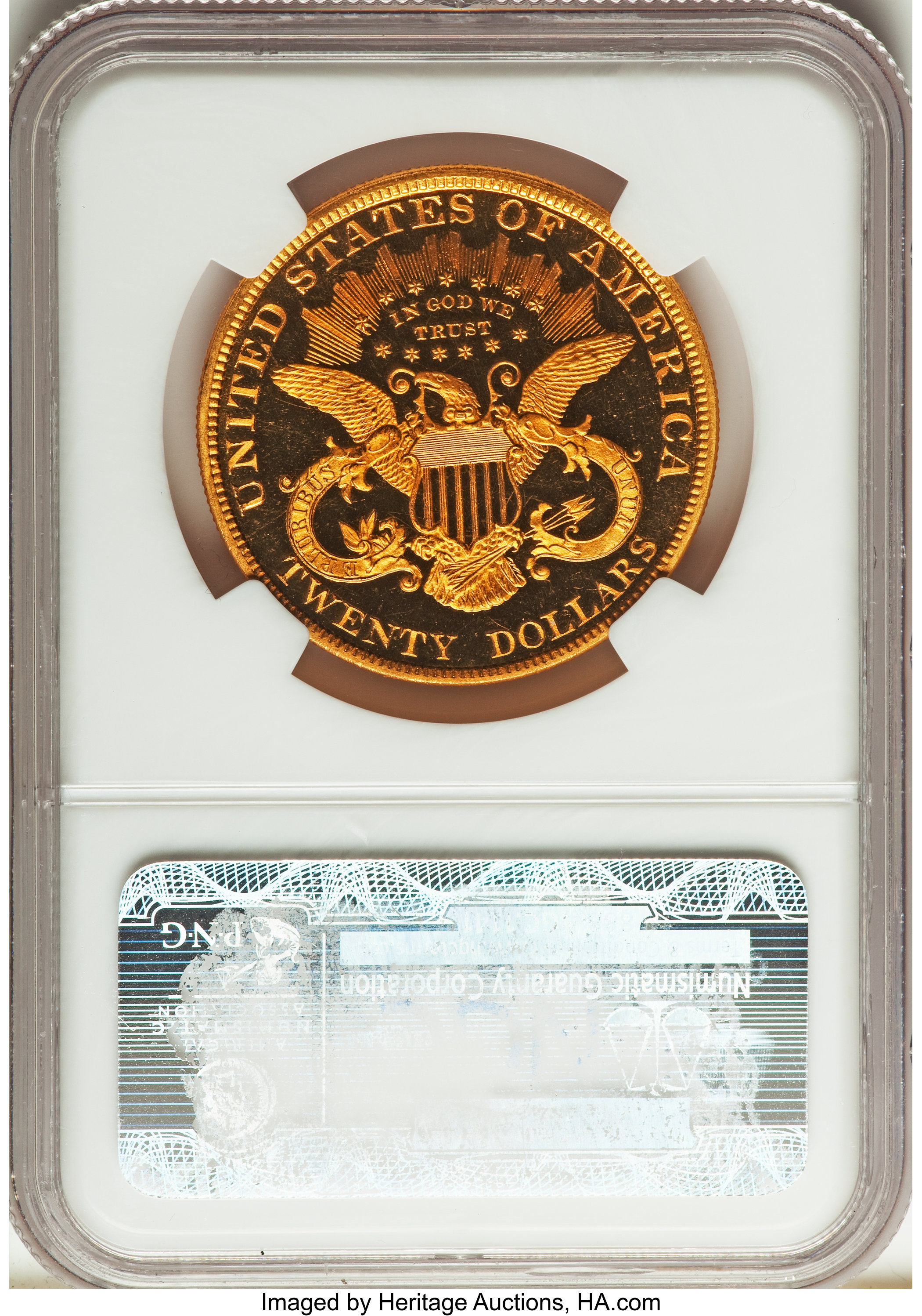 image for: 1895 $20 PR65 Cameo NGC....