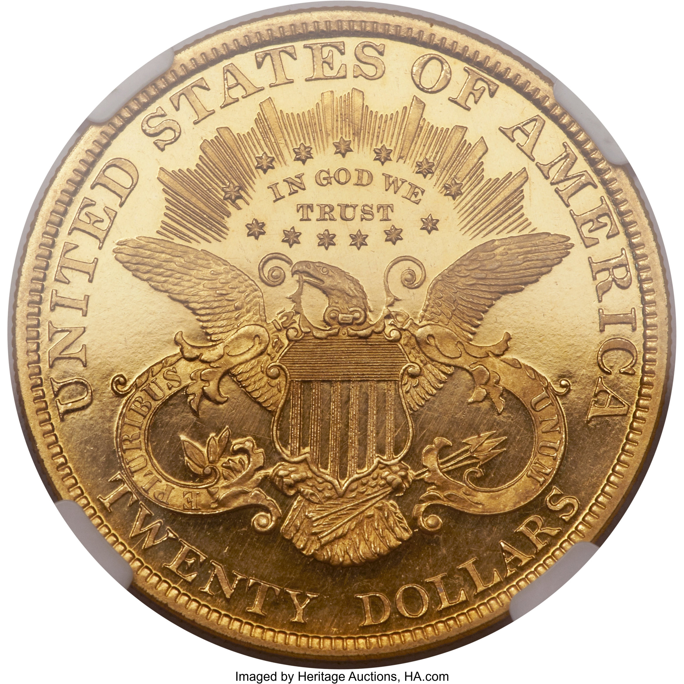 image for: 1895 $20 PR65 Cameo NGC....