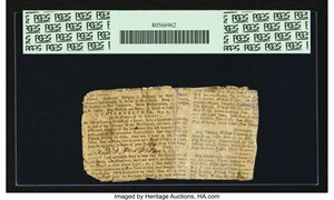 image for: North Carolina April 4, 1748 20s PCGS Apparent Good 06....