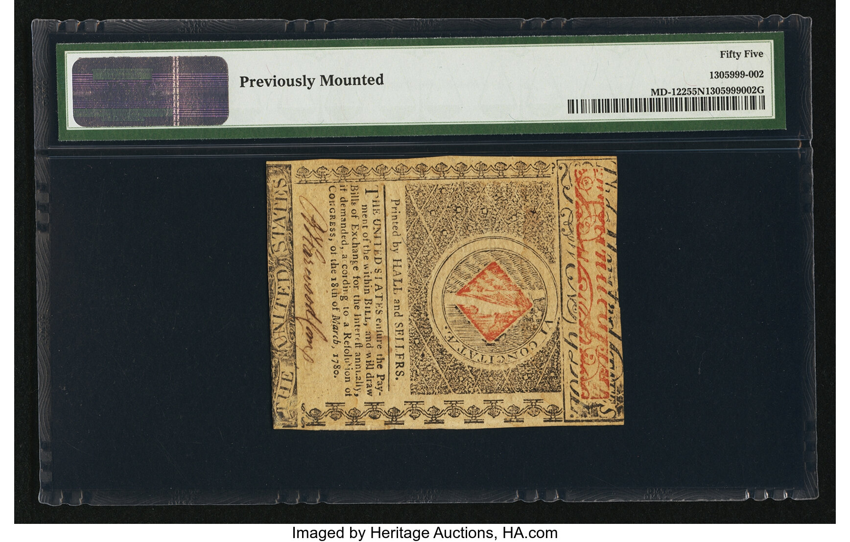 image for: Maryland June 28, 1780 $20 PMG About Uncirculated 55 Net....