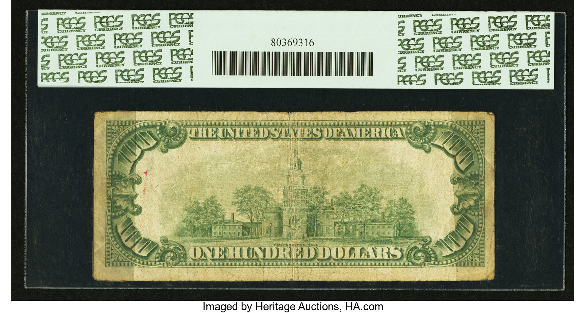 image for: Fr. 2150-E* $100 1928 Federal Reserve Note. PCGS Apparent Fine 12....