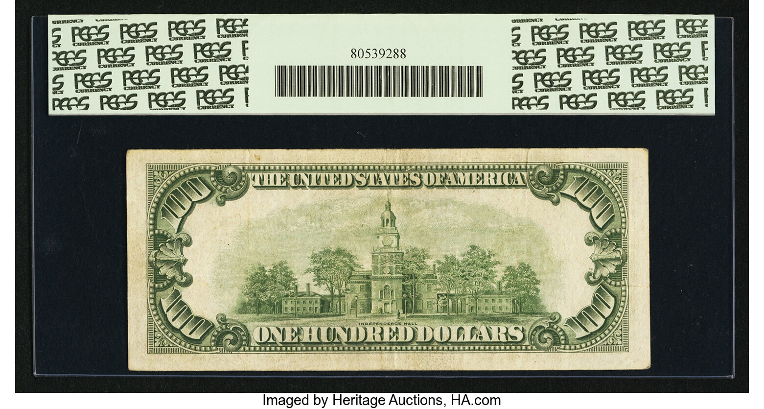 image for: Fr. 2154-H* $100 1934B Mule Federal Reserve Note. PCGS Very Fine 30....