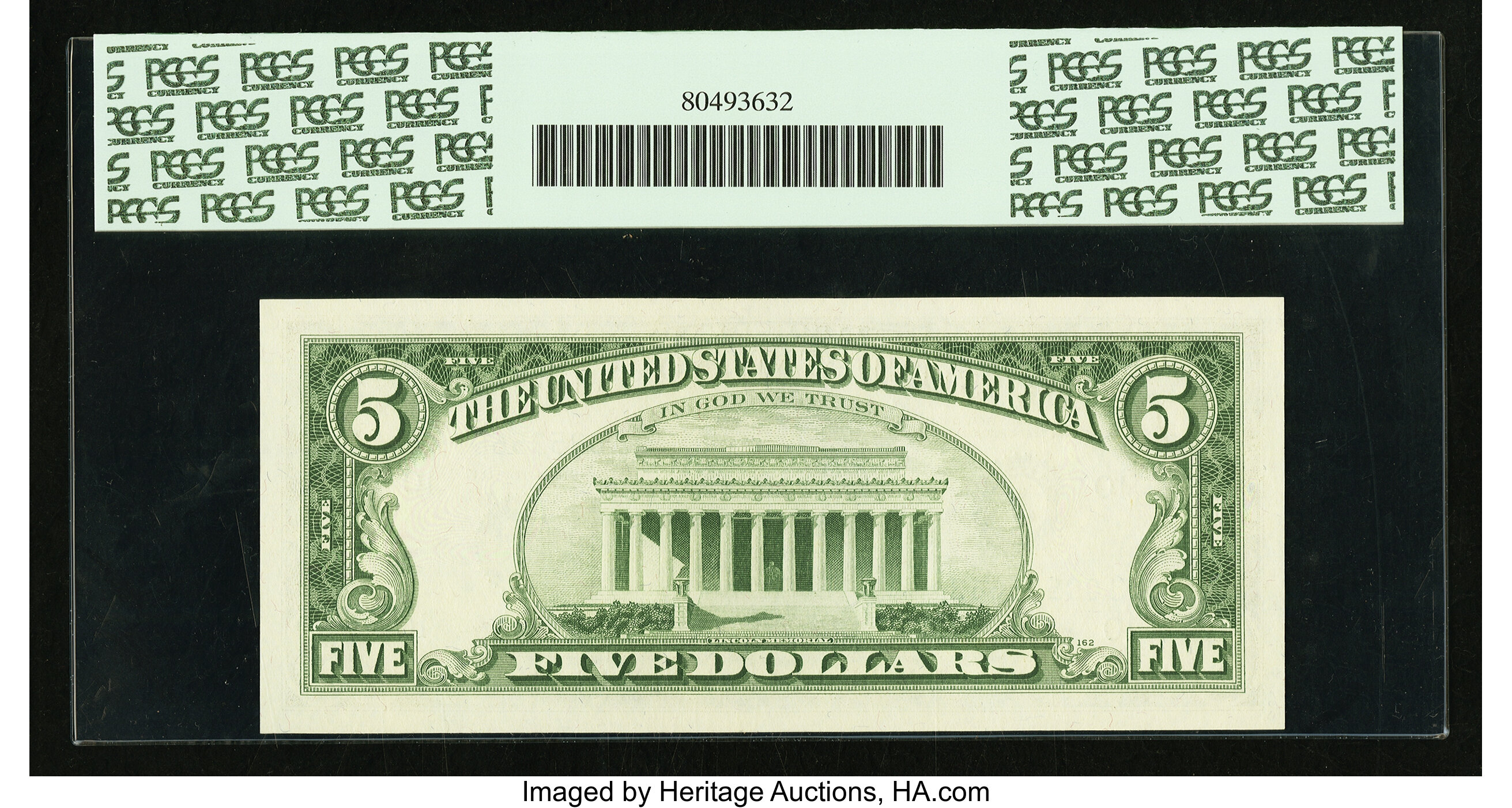 image for: Fr. 1970-J* $5 1969A Federal Reserve Note. PCGS Superb Gem New 67PPQ....