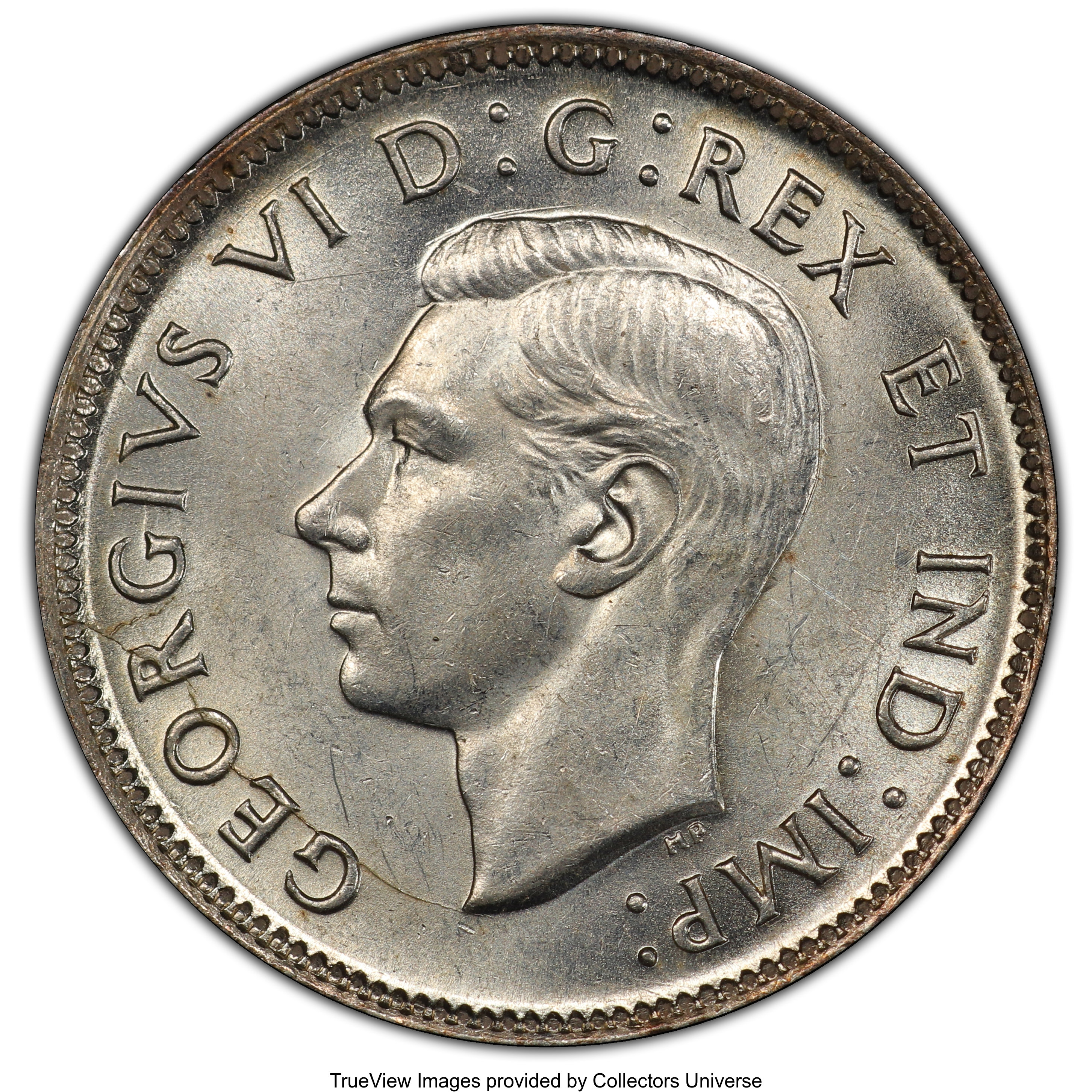 image for: George VI 25 Cents 1943 MS62 PCGS