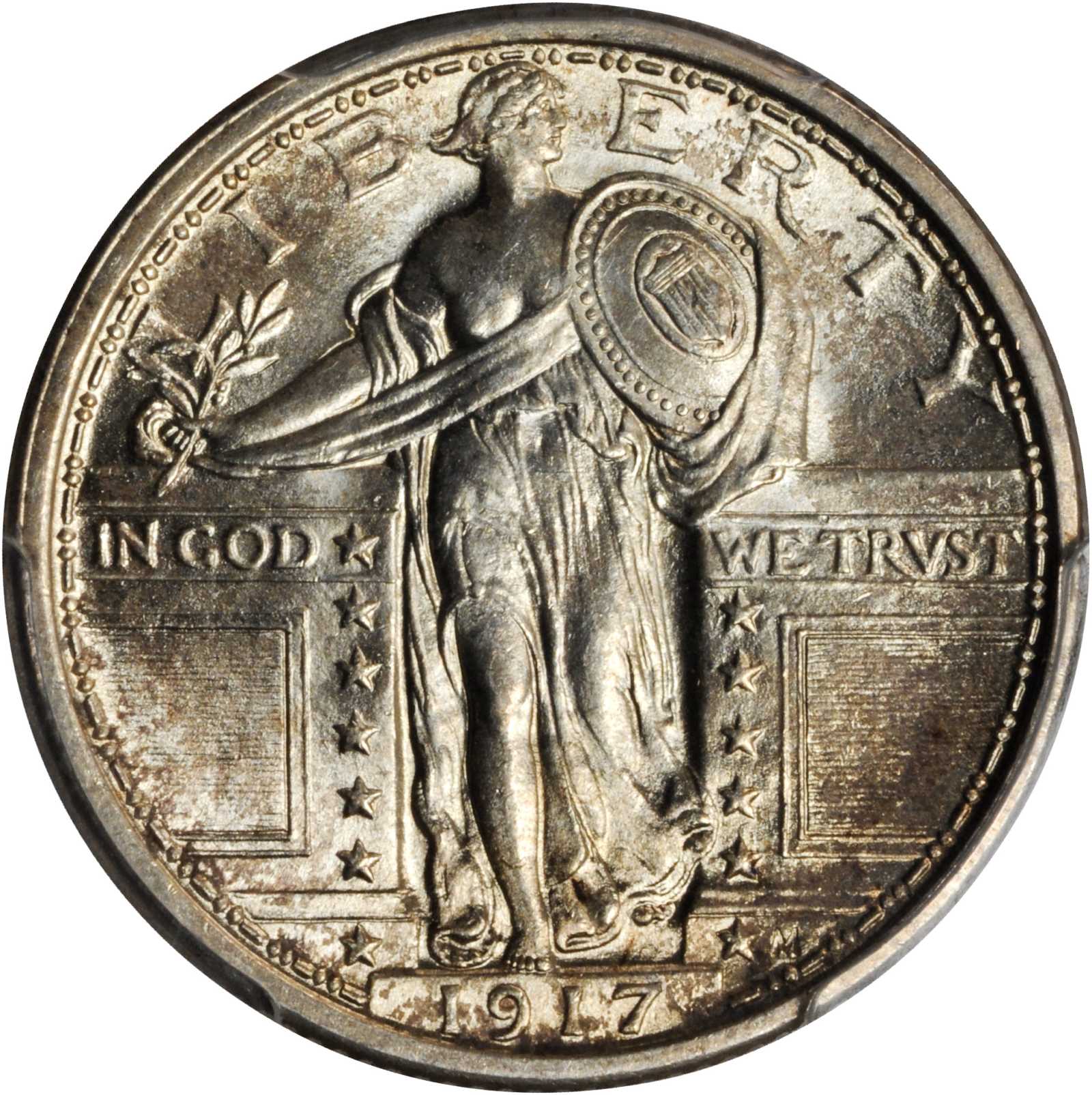 1917 Standing Liberty Quarter. Type I. MS-65 FH (PCGS).