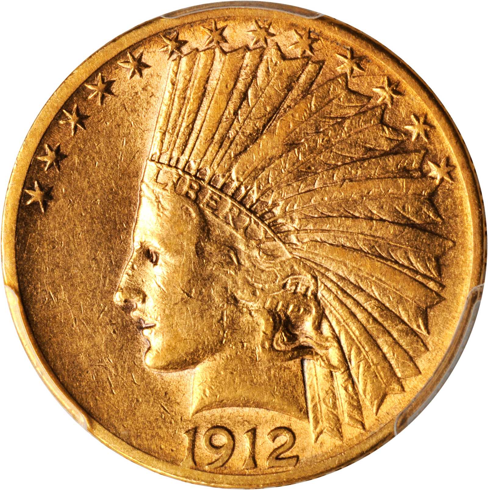 1912-S Indian Eagle. EF-40 (PCGS).