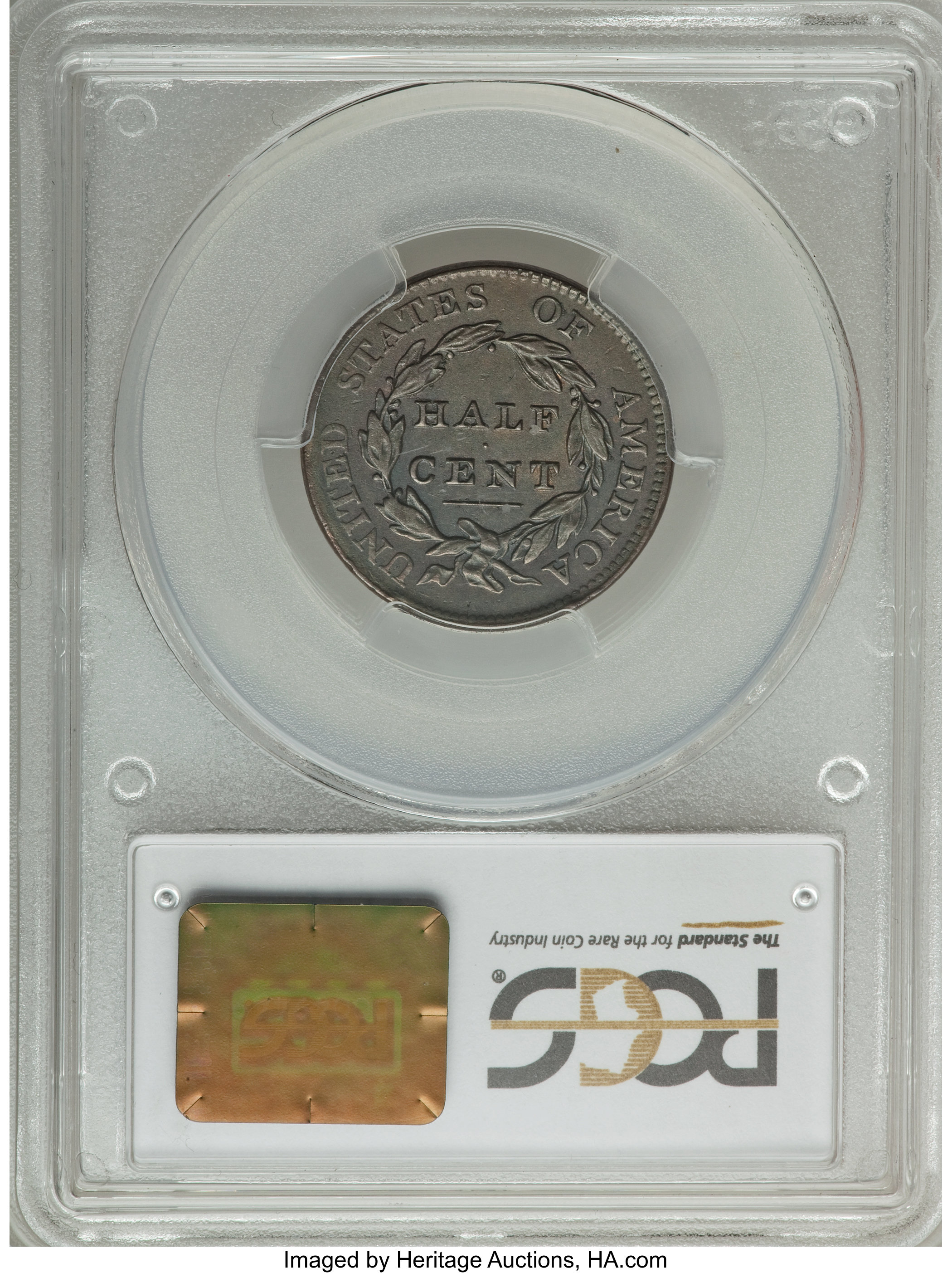 1811 1/2c Close Date, C-2 MS BN MS64 BN thumbnail 19