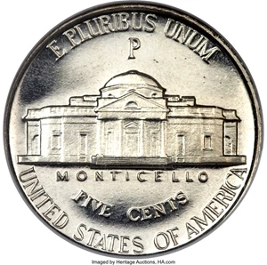 image for: 1942-P 5C Type 2 PR67 Cameo NGC....