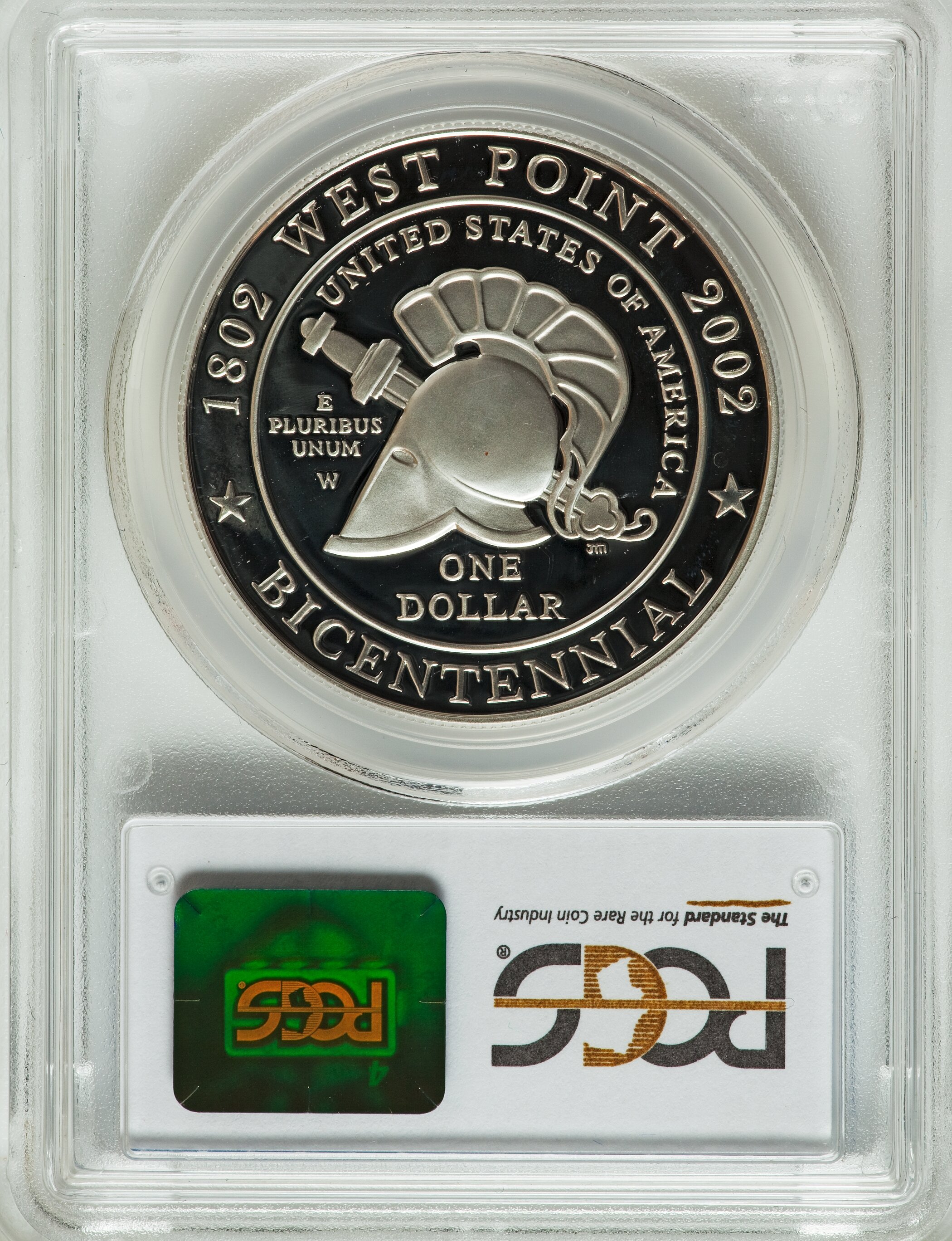 2002-W S$1 West Point (U.S. Military Academy) Bicentennial PR DCAM PR66 DCAM thumbnail 19