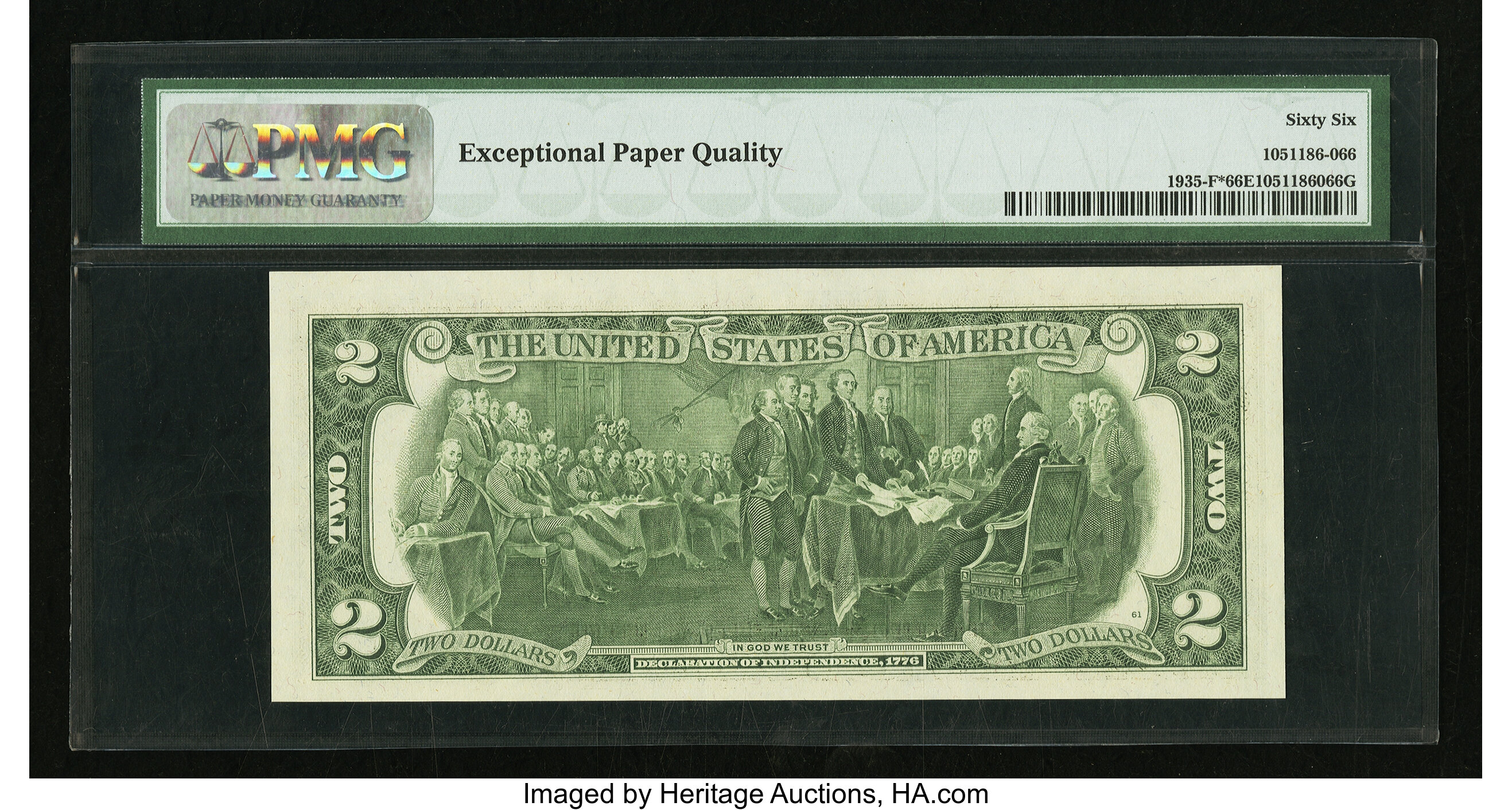 image for: Fr. 1935-F* $2 1976 Federal Reserve Star Note. PMG Gem Uncirculated 66 EPQ....