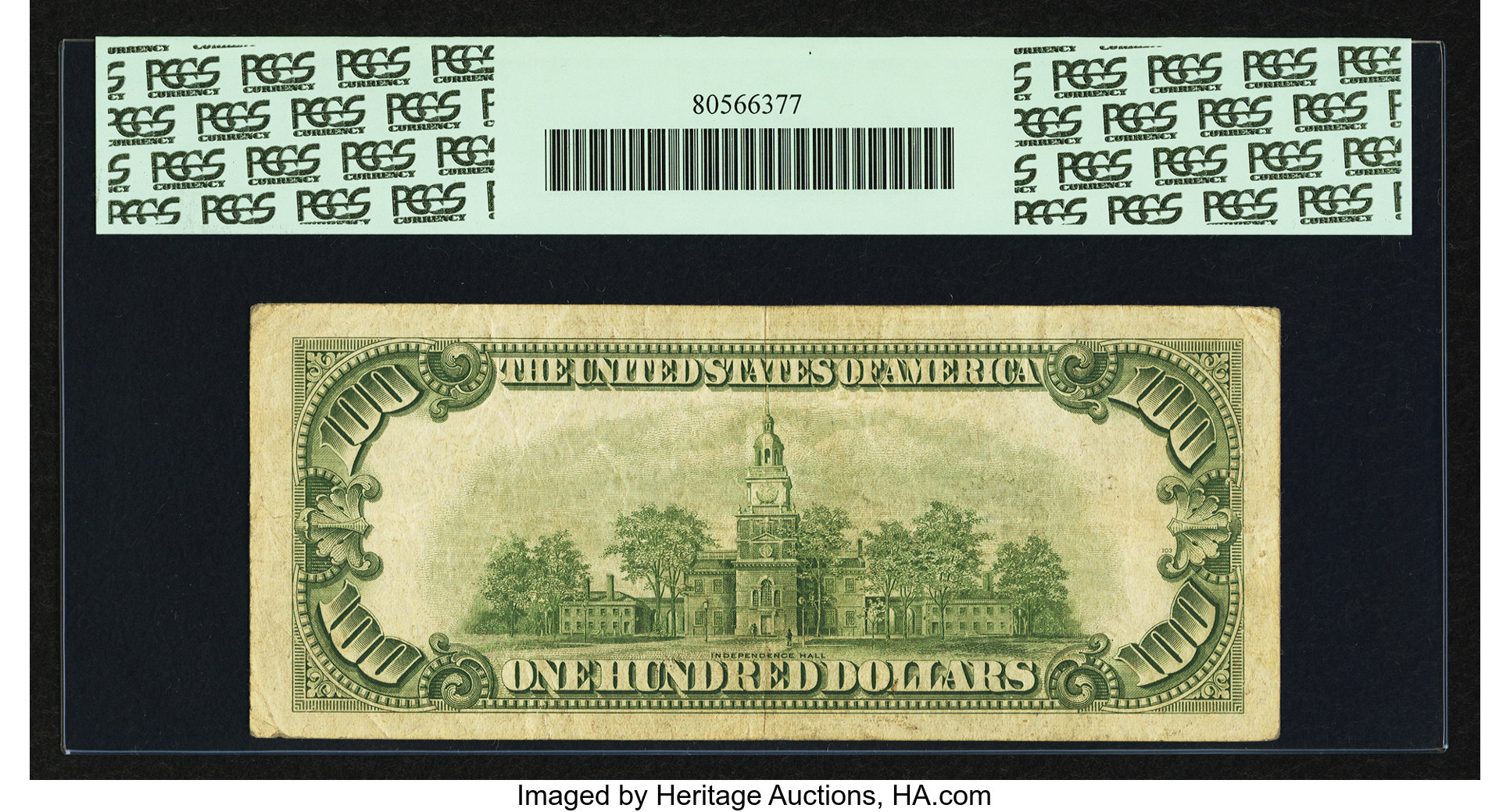 image for: Fr. 2157-C* $100 1950 Mule Federal Reserve Star Note. PCGS Apparent Very Fine 25....