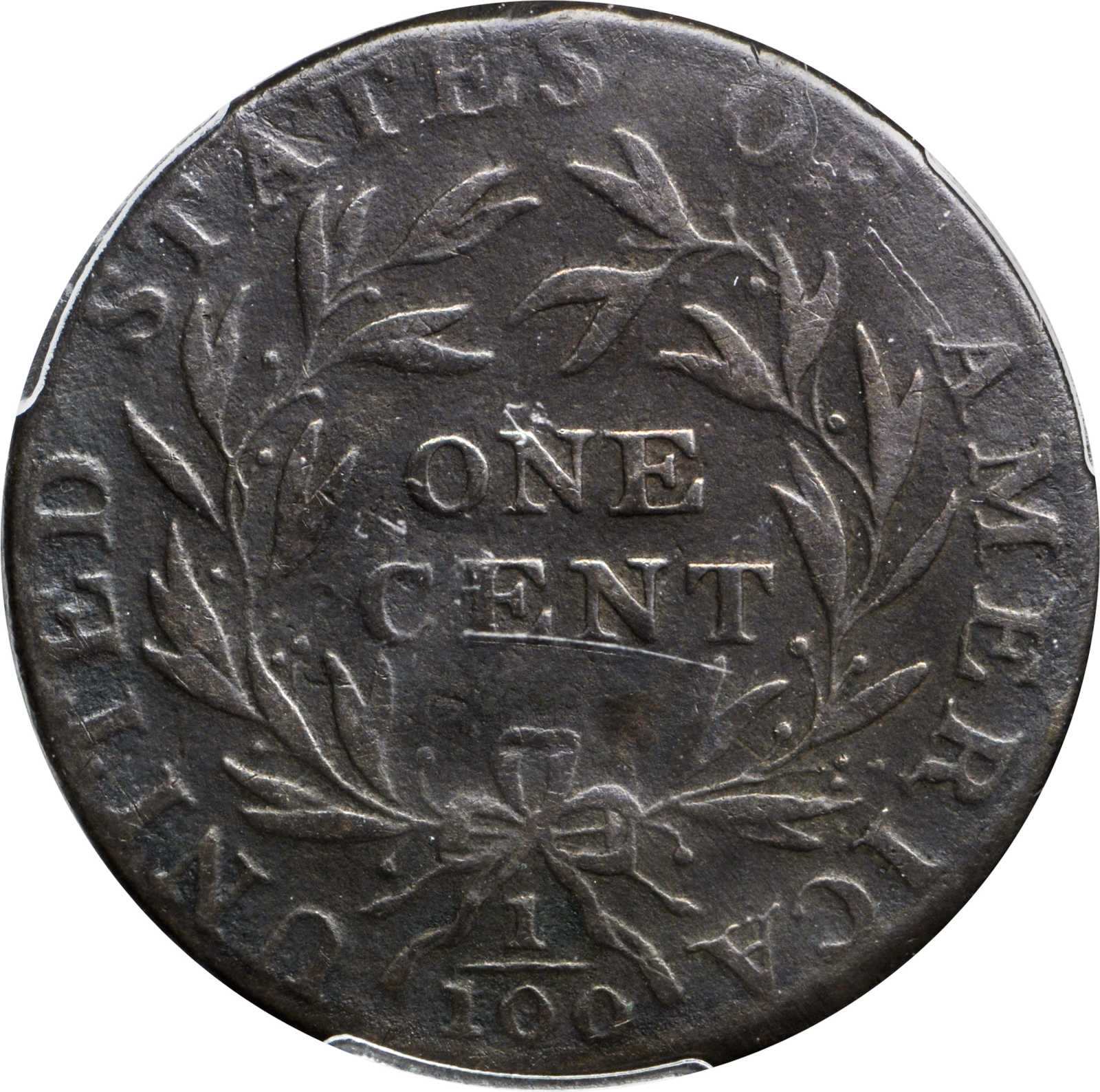 image for: 1795 Liberty Cap Cent. S-80. Rarity-5+. Jefferson Head. Plain Edge. VF-25 (PCGS).