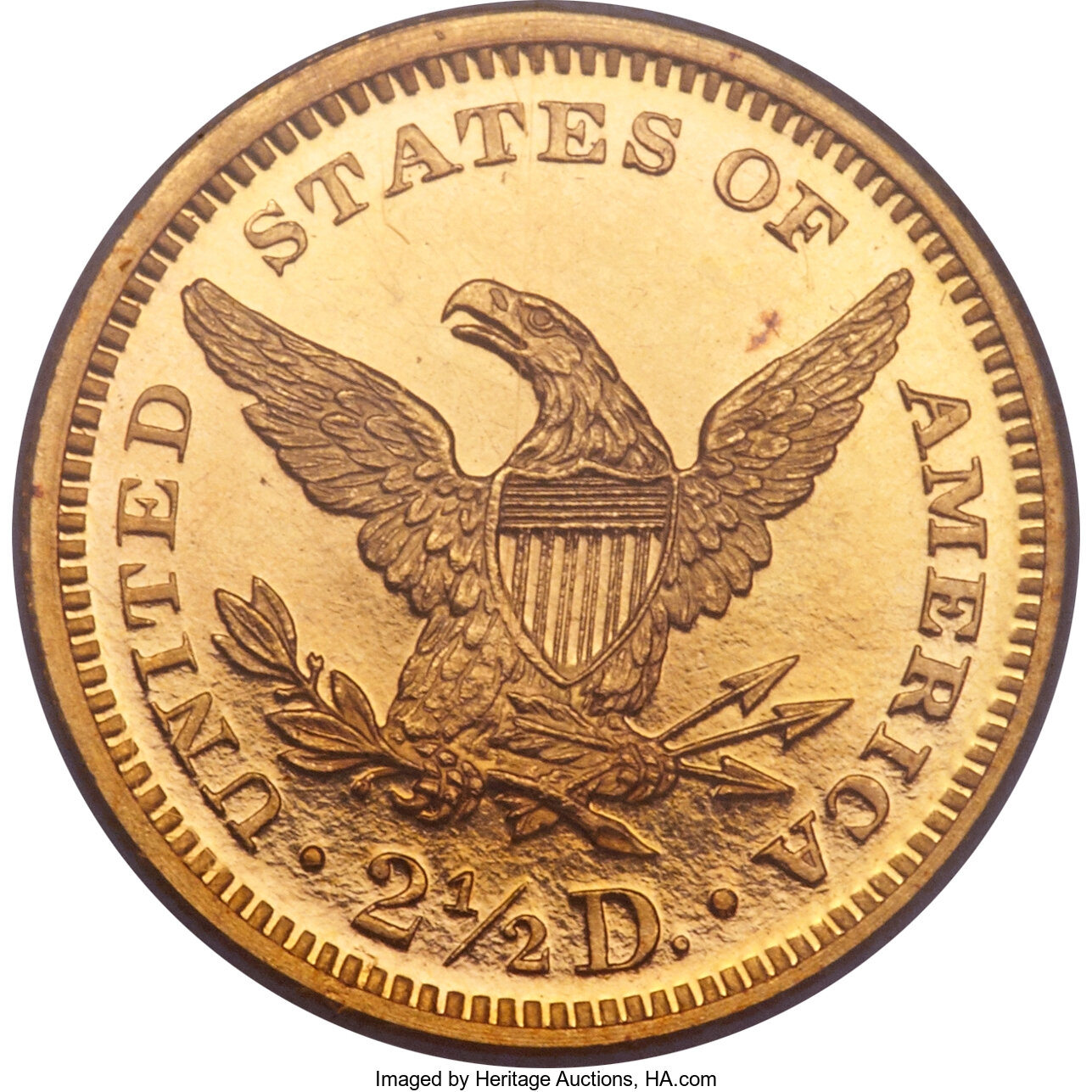 image for: 1874 $2 1/2 PR64 Deep Cameo PCGS. CAC....