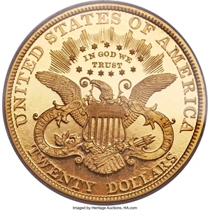 image for: 1883 $20 PR64 Deep Cameo PCGS....