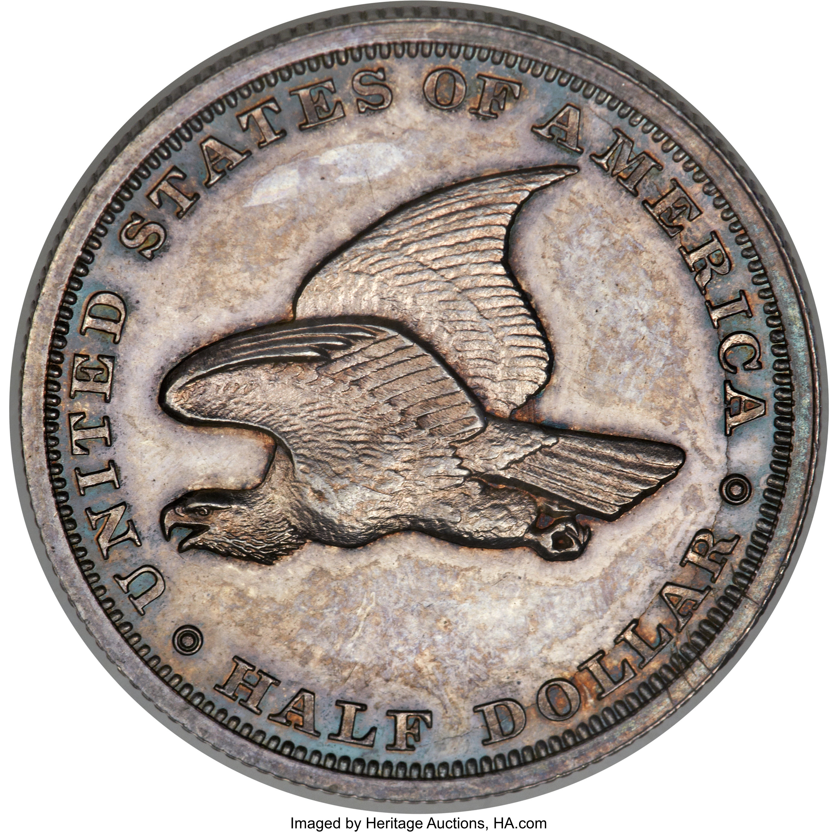 image for: 1838 P50C Seated Liberty Half Dollar, Judd-79, Pollock-89, High R.7, PR63 NGC....