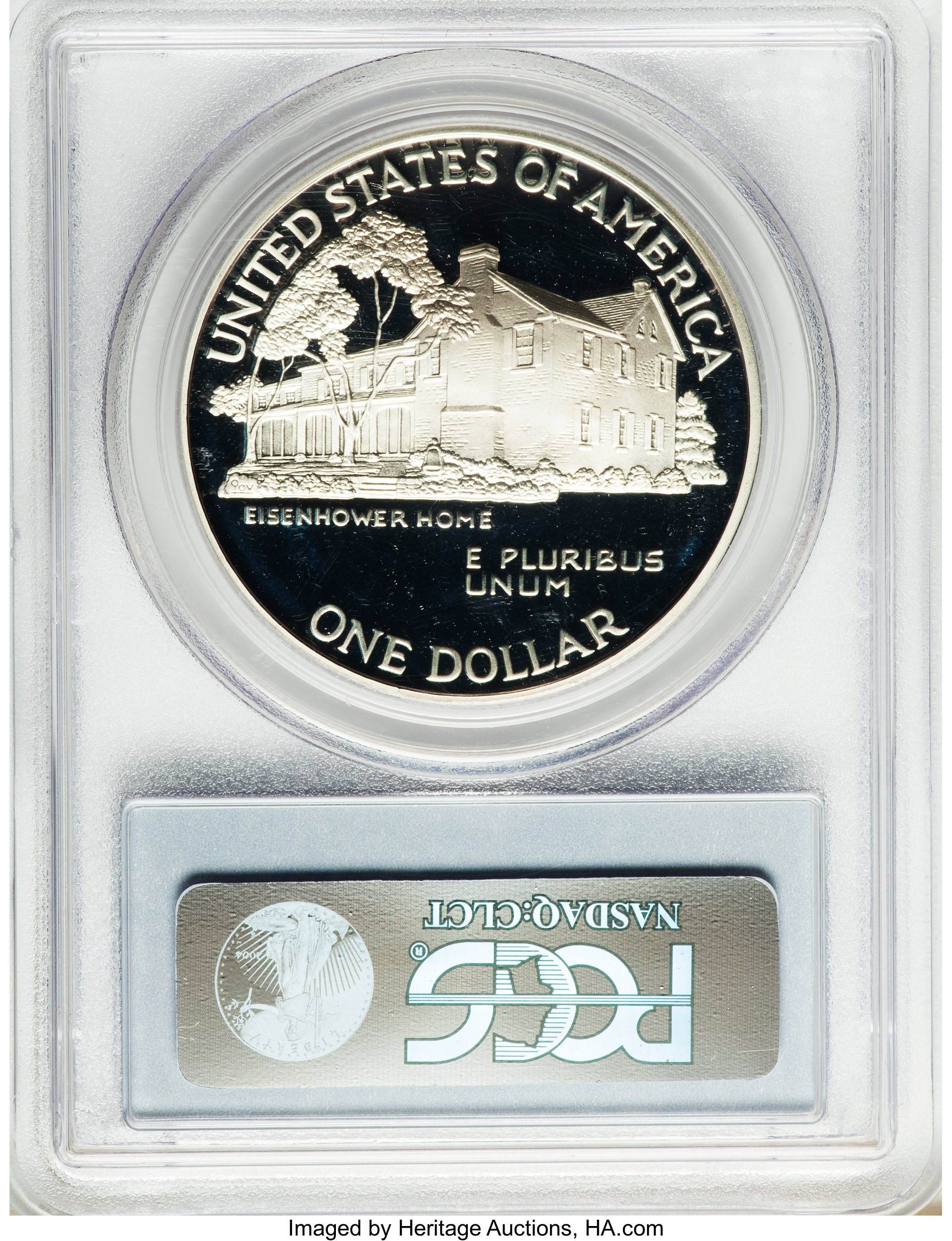 1990-P S$1 Eisenhower Centennial PR DCAM PR69 DCAM thumbnail 18