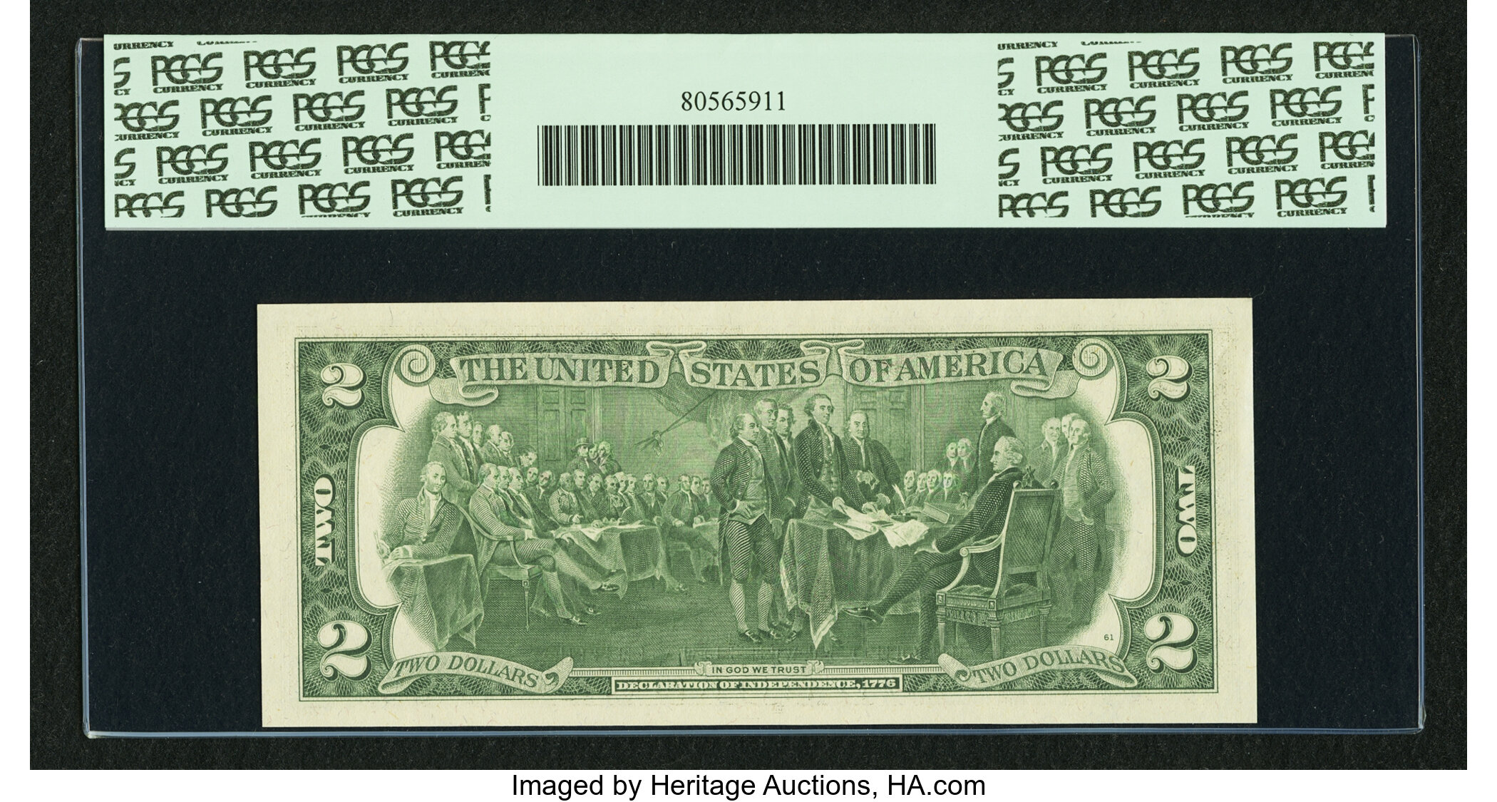 image for: Fr. 1935-F* $2 1976 Federal Reserve Star Note. PCGS Gem New 66PPQ....