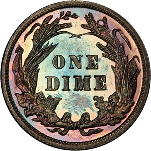 image for: 10C 1904 PCGS PR66 CAMEO CAC
