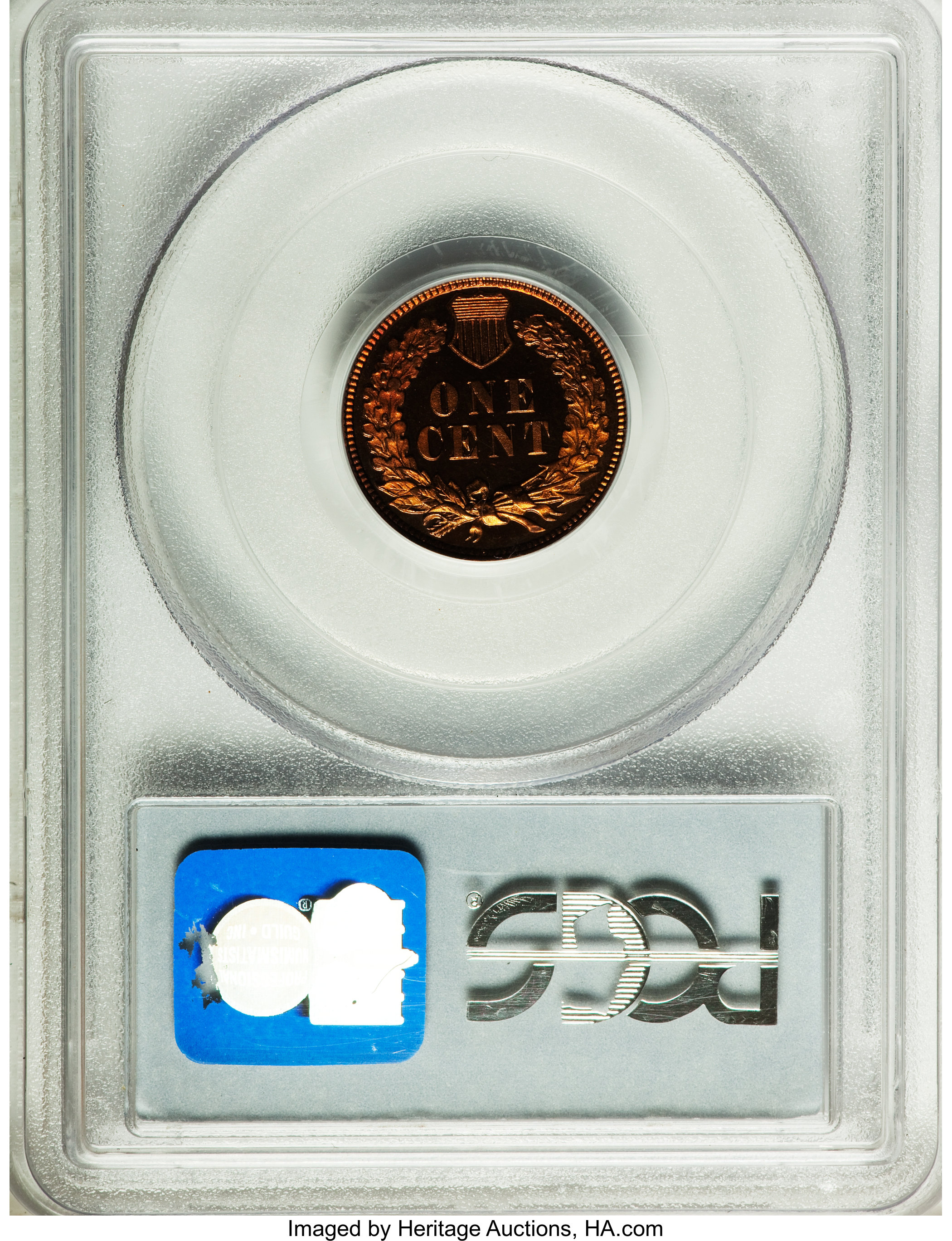 image for: 1891 1C PR65 Red Deep Cameo PCGS....