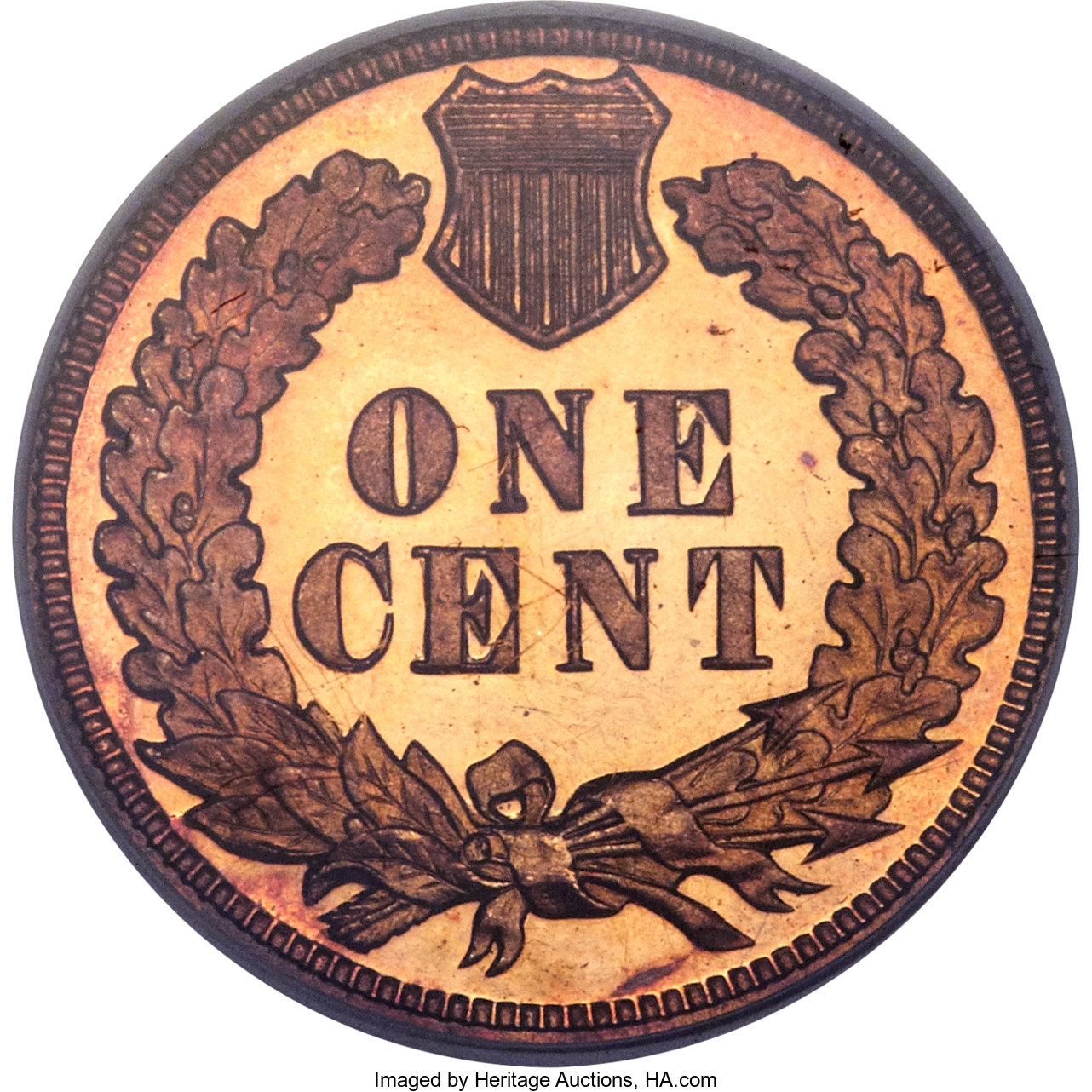 image for: 1891 1C PR65 Red Deep Cameo PCGS....