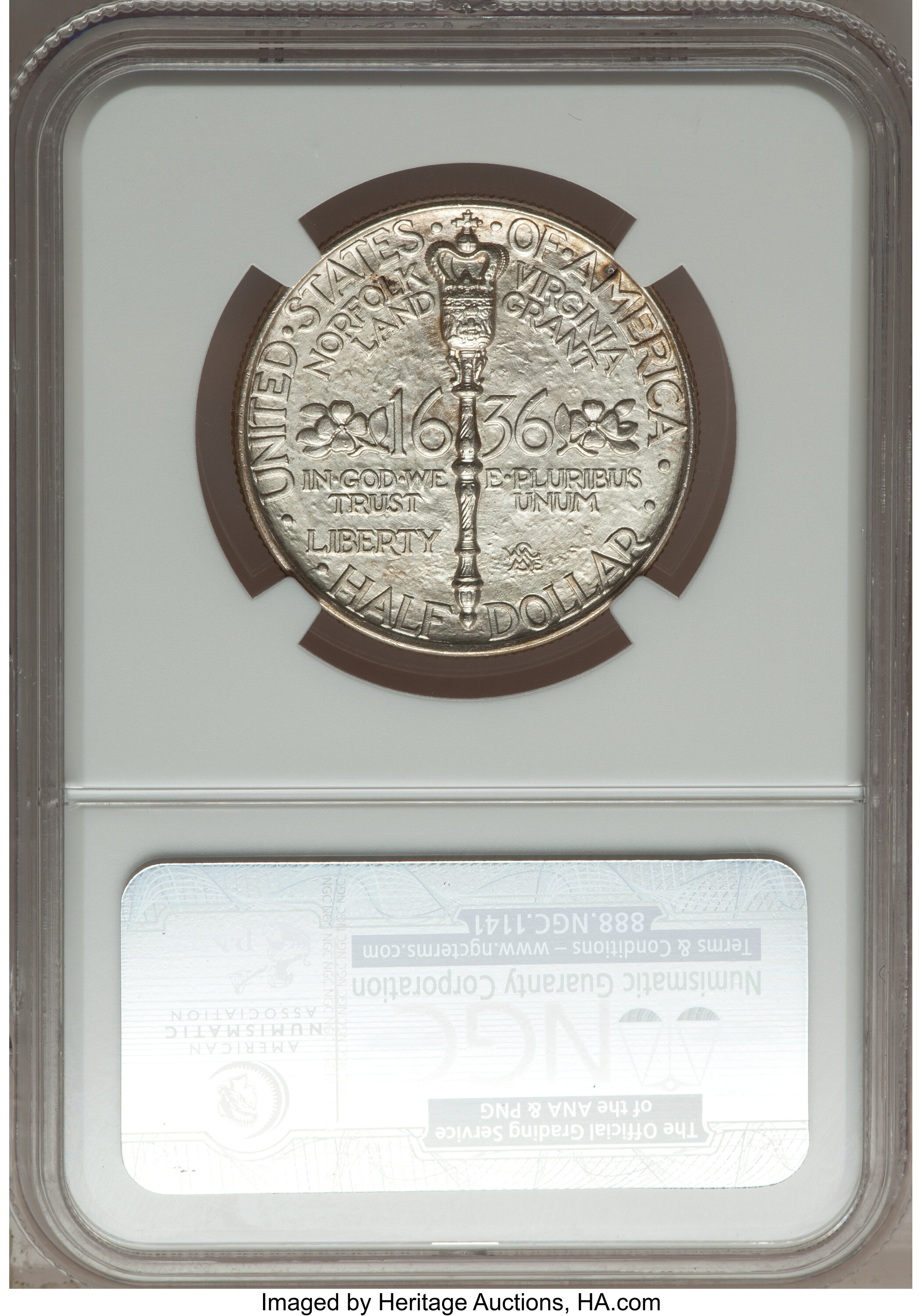 1936 50c Norfolk XF45 thumbnail 14