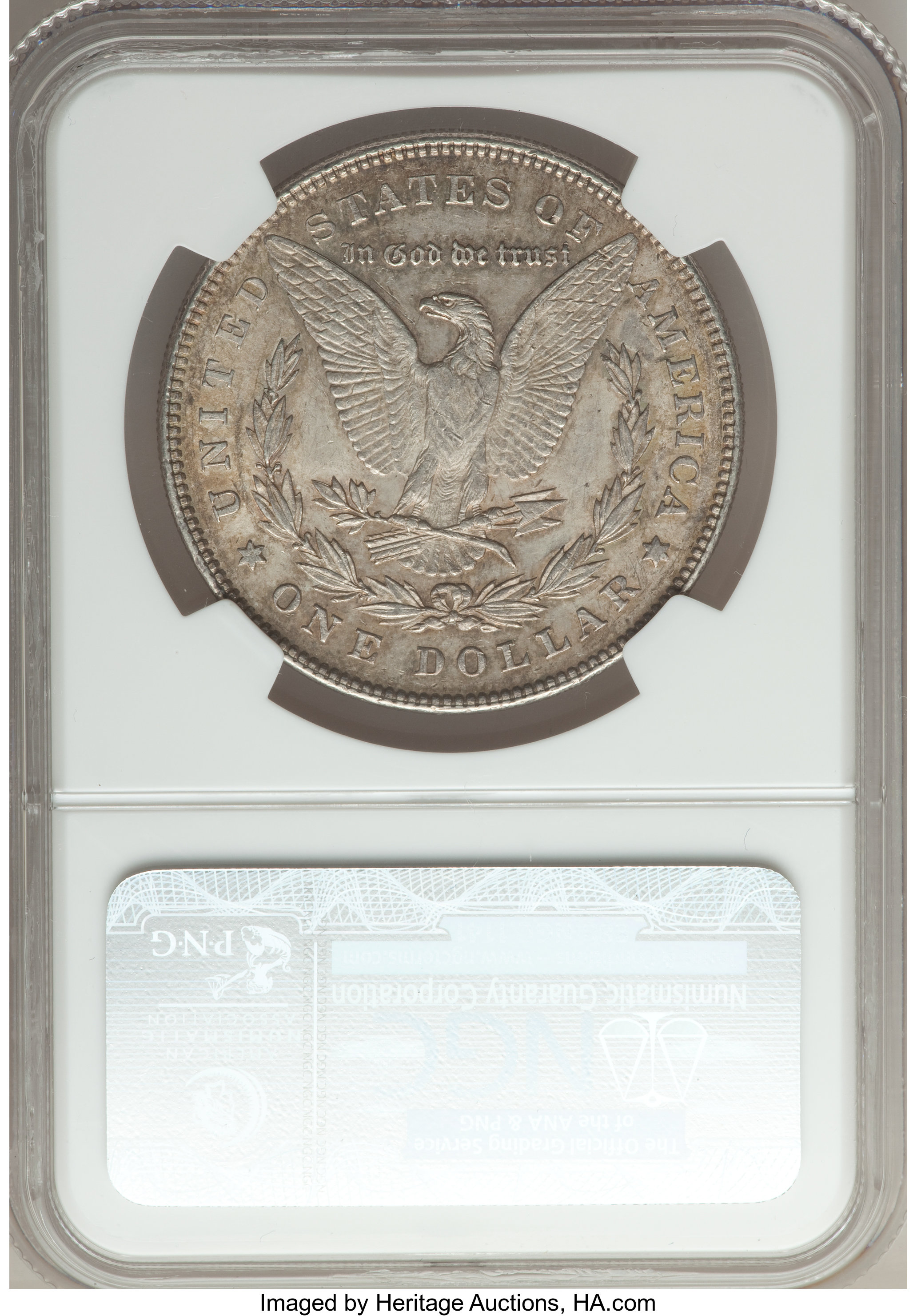 1878 7TF $1  Reverse of 1878, Tripled Blossoms, VAM-115 AU55 thumbnail 4
