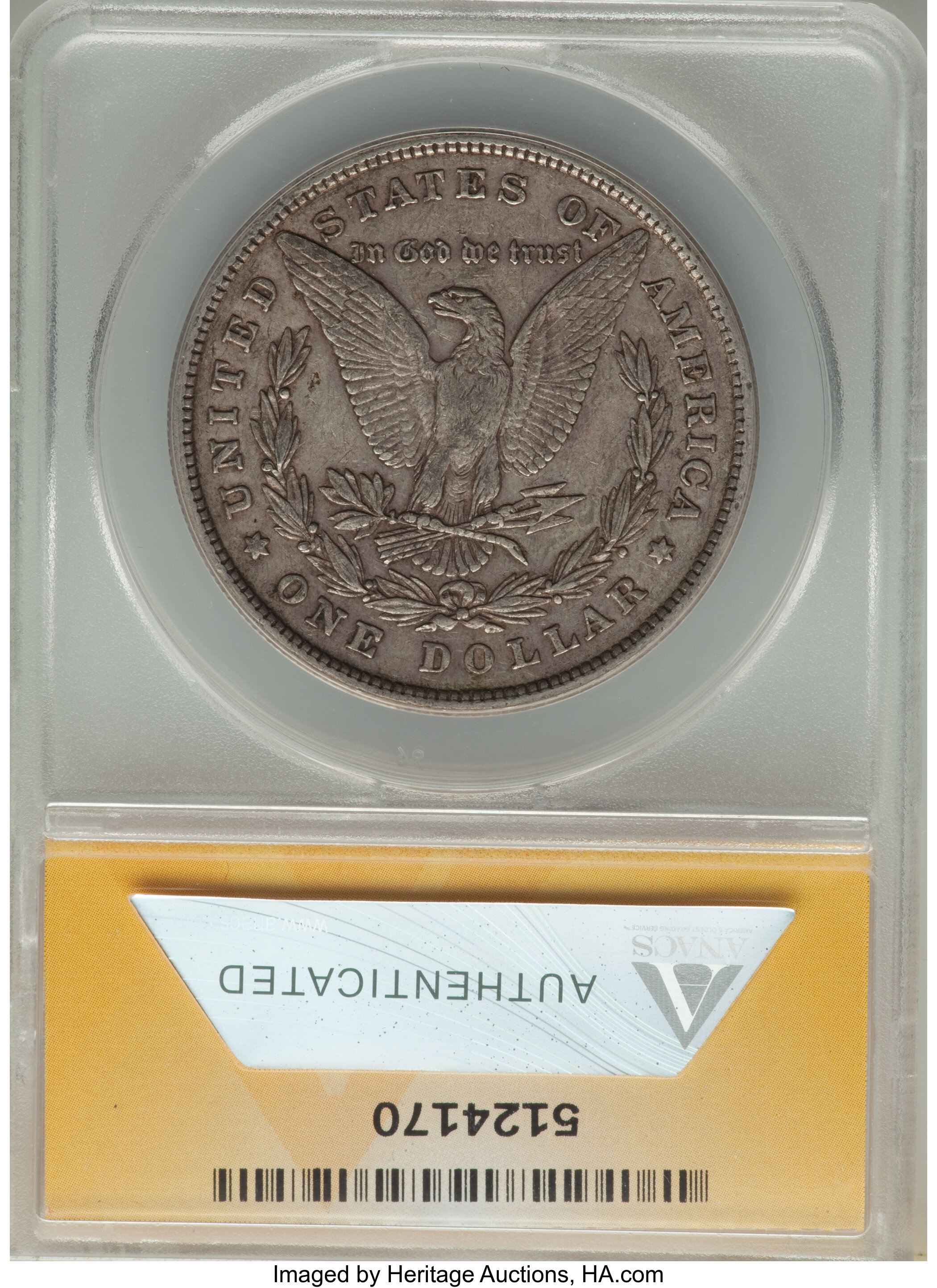 1878 8TF $1  Doubled Bow, VAM-14.3 VF25 thumbnail 2