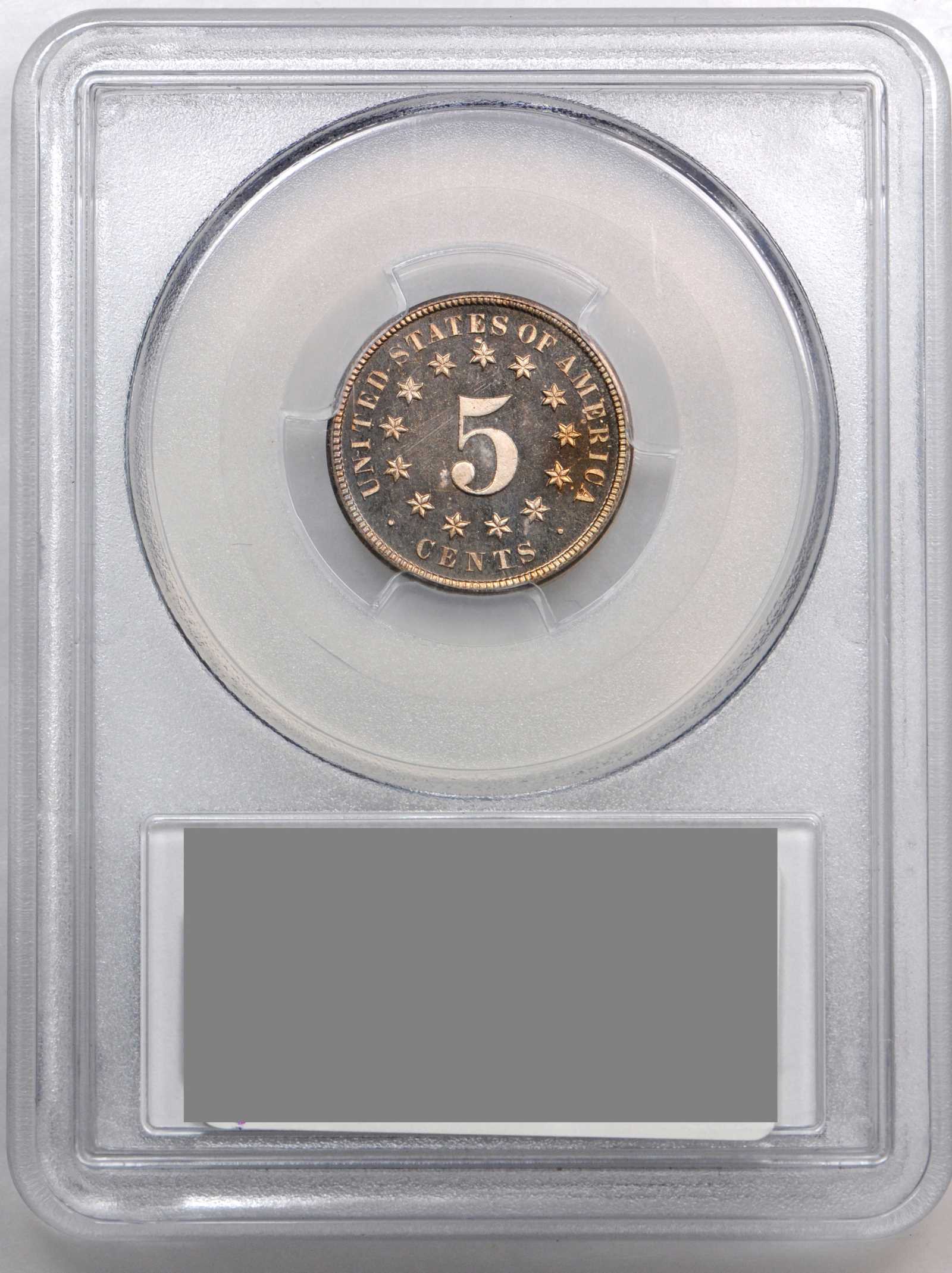 image for: 1878 Shield Nickel. Proof-66+ Deep Cameo (PCGS).