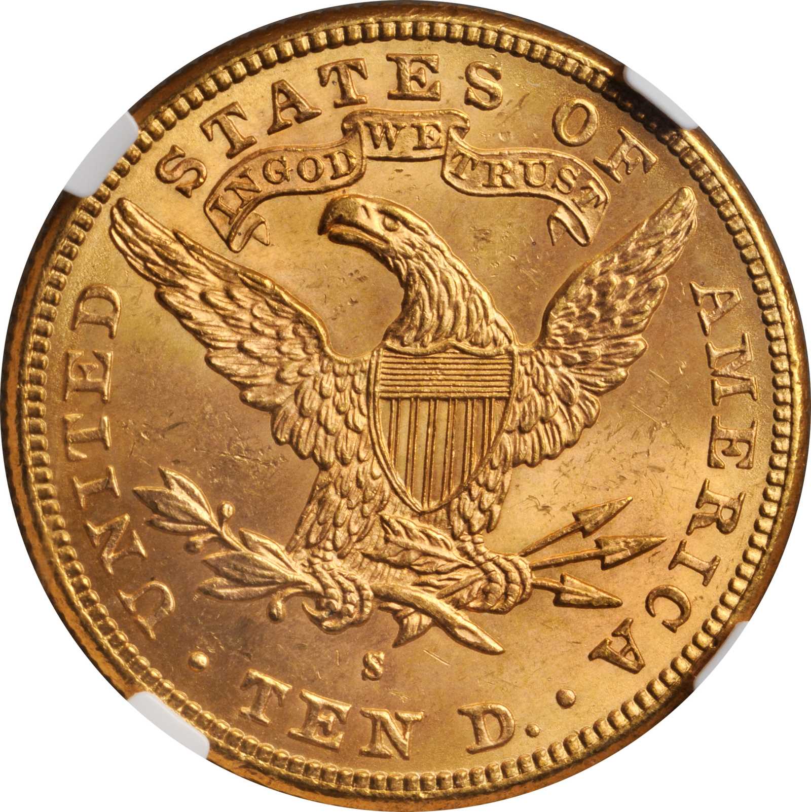 1889-S $10 VG10 thumbnail 2