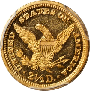 image for: 1897 Liberty Quarter Eagle. Proof-62 Cameo (PCGS). CAC.