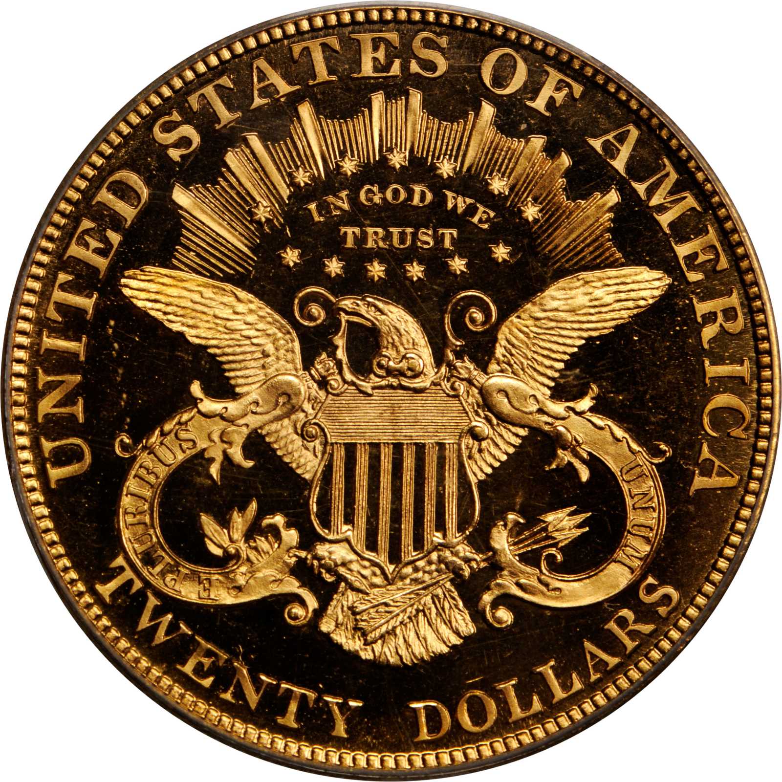 image for: 1907 Liberty Double Eagle. Proof-64 Cameo (PCGS). CAC.