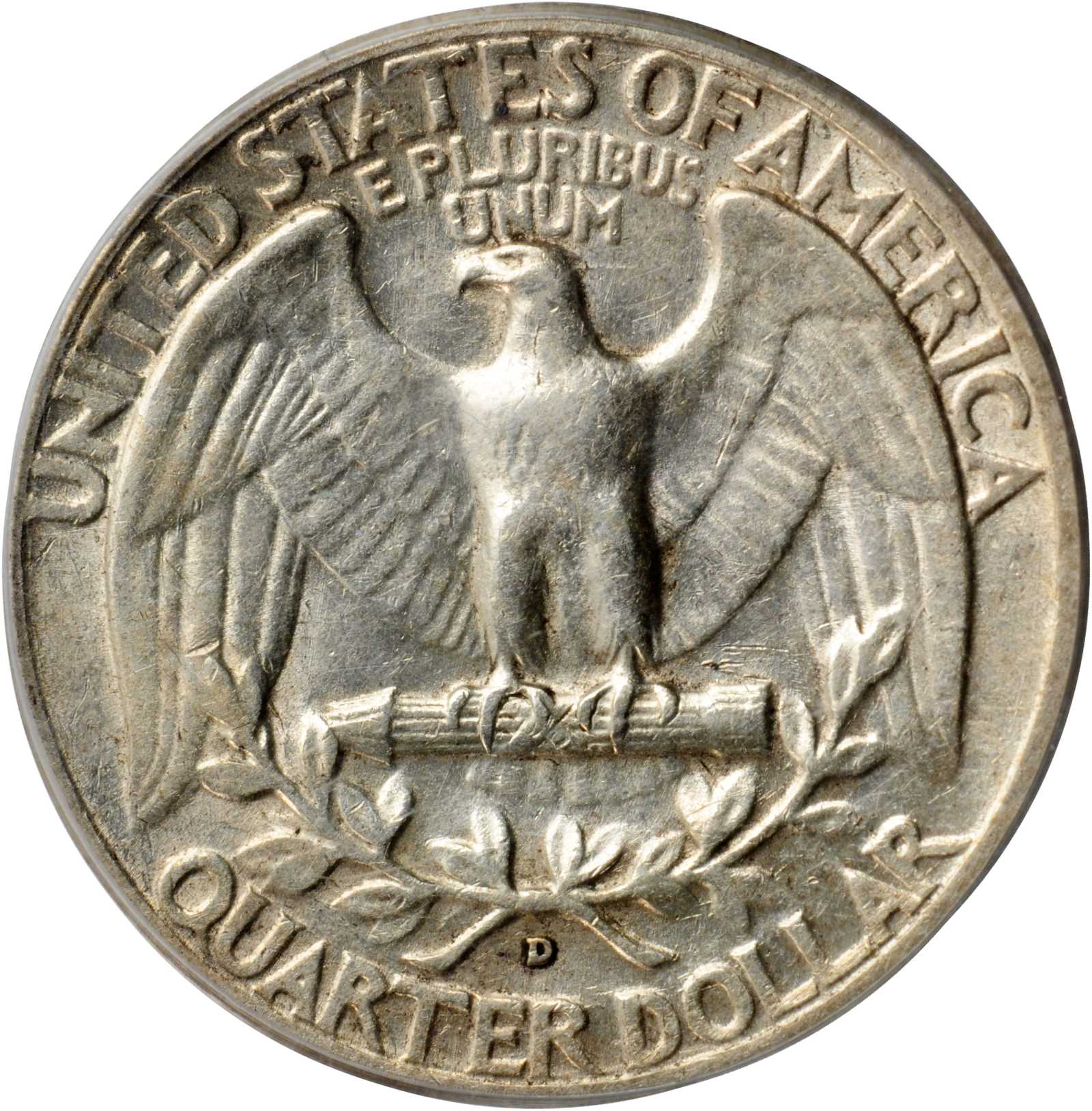 1942-D 25c XF45 thumbnail 2