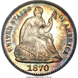 image for: 1870 H10C PR68 NGC....