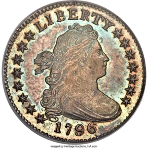 image for: 1796 10C MS67 PCGS. CAC. JR-1, R.3....