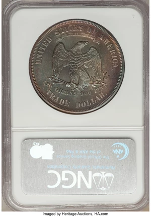 image for: 1876 T$1 MS66 NGC....
