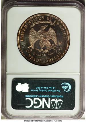 image for: 1882 T$1 PR68 Cameo NGC....