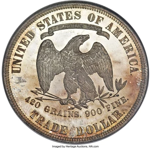 image for: 1882 T$1 PR68 Cameo NGC....