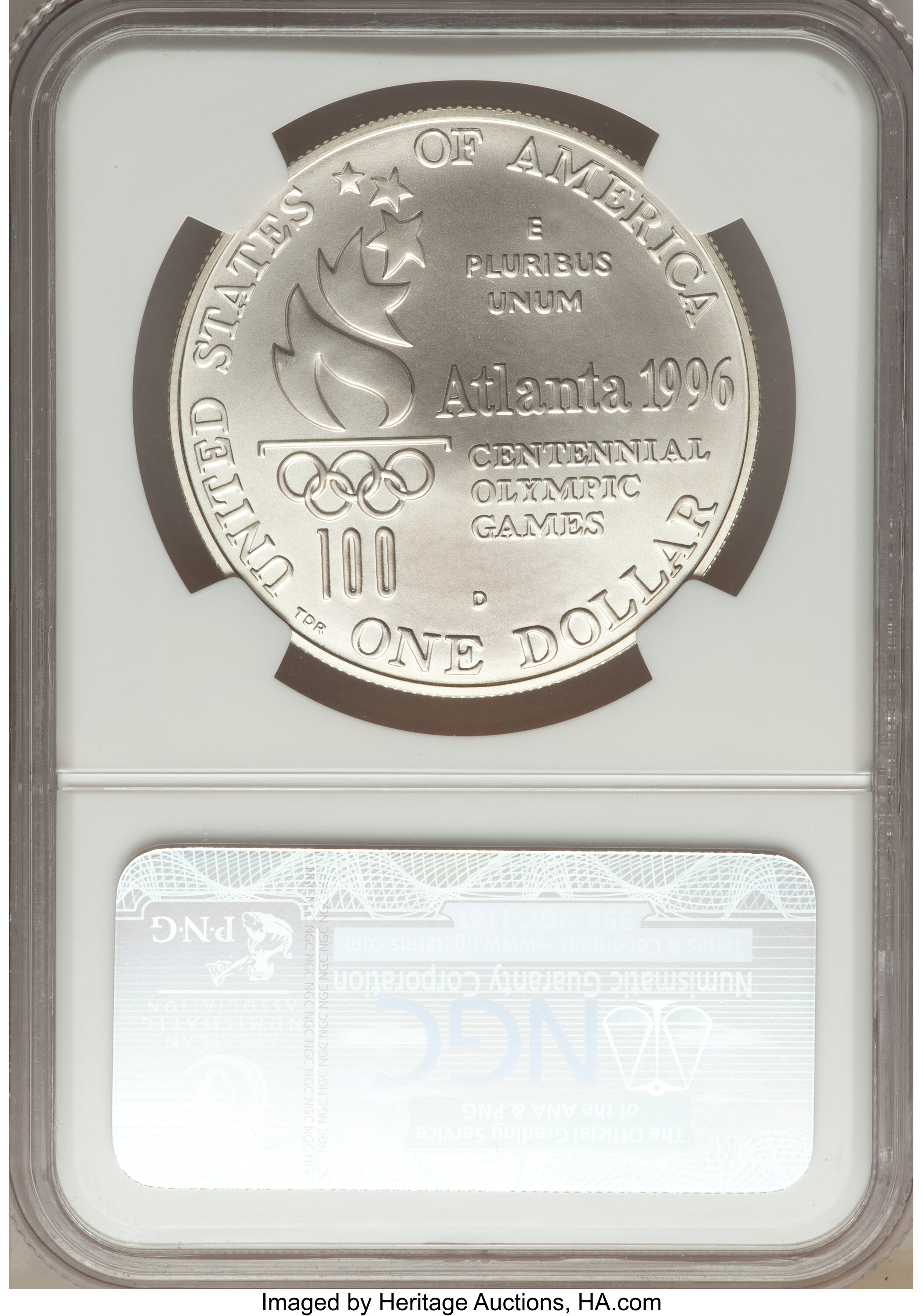 1996-D S$1 Atlanta Olympics Rowing OGP thumbnail 20