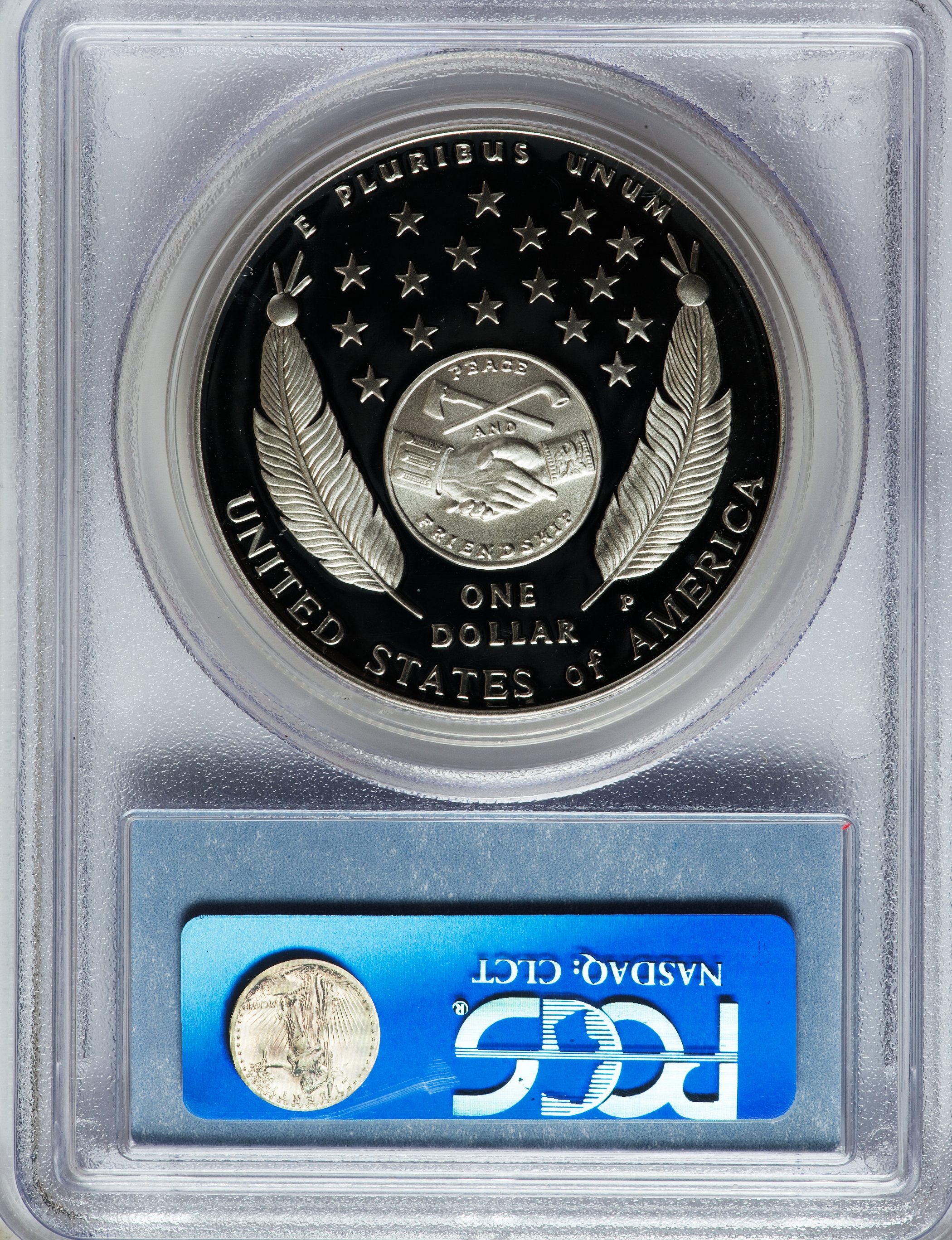 2004-P S$1 Lewis and Clark Bicentennial PR DCAM PR69 DCAM thumbnail 24