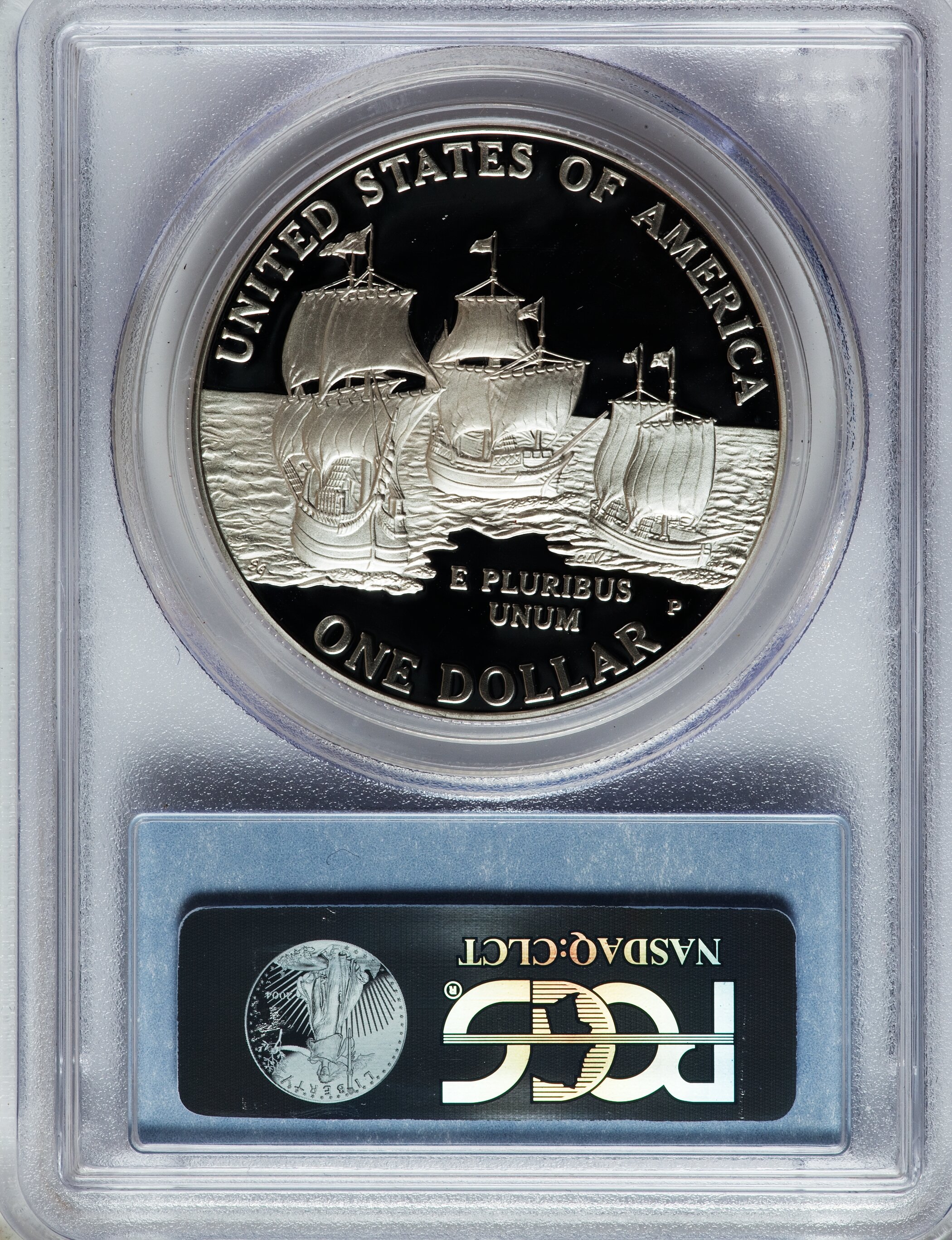 2007-P S$1 Jamestown 400th Anniversary PR DCAM PR66 DCAM CAC thumbnail 14
