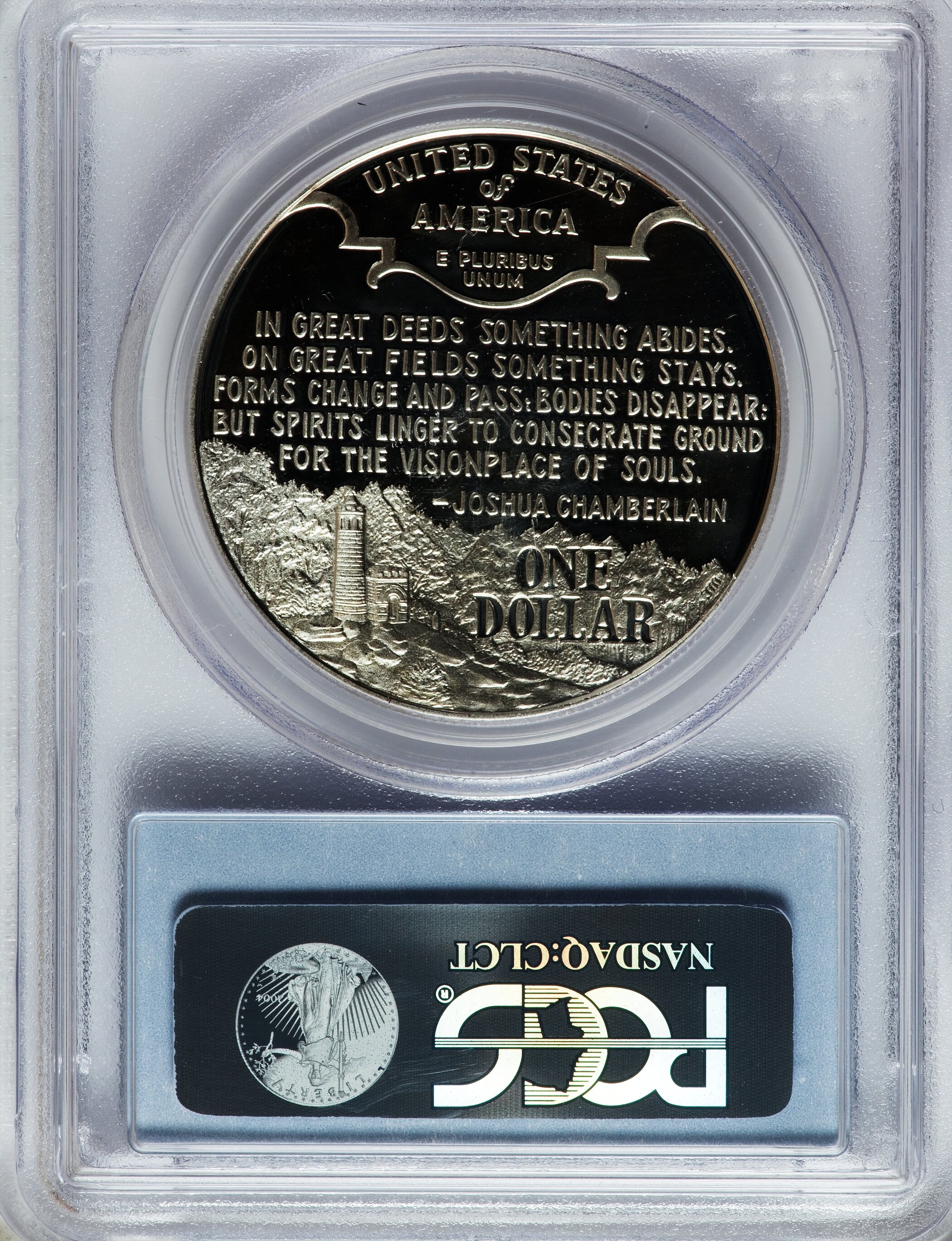 1995-S S$1 Civil War Battlefield Preservation PR DCAM PR69 DCAM thumbnail 2