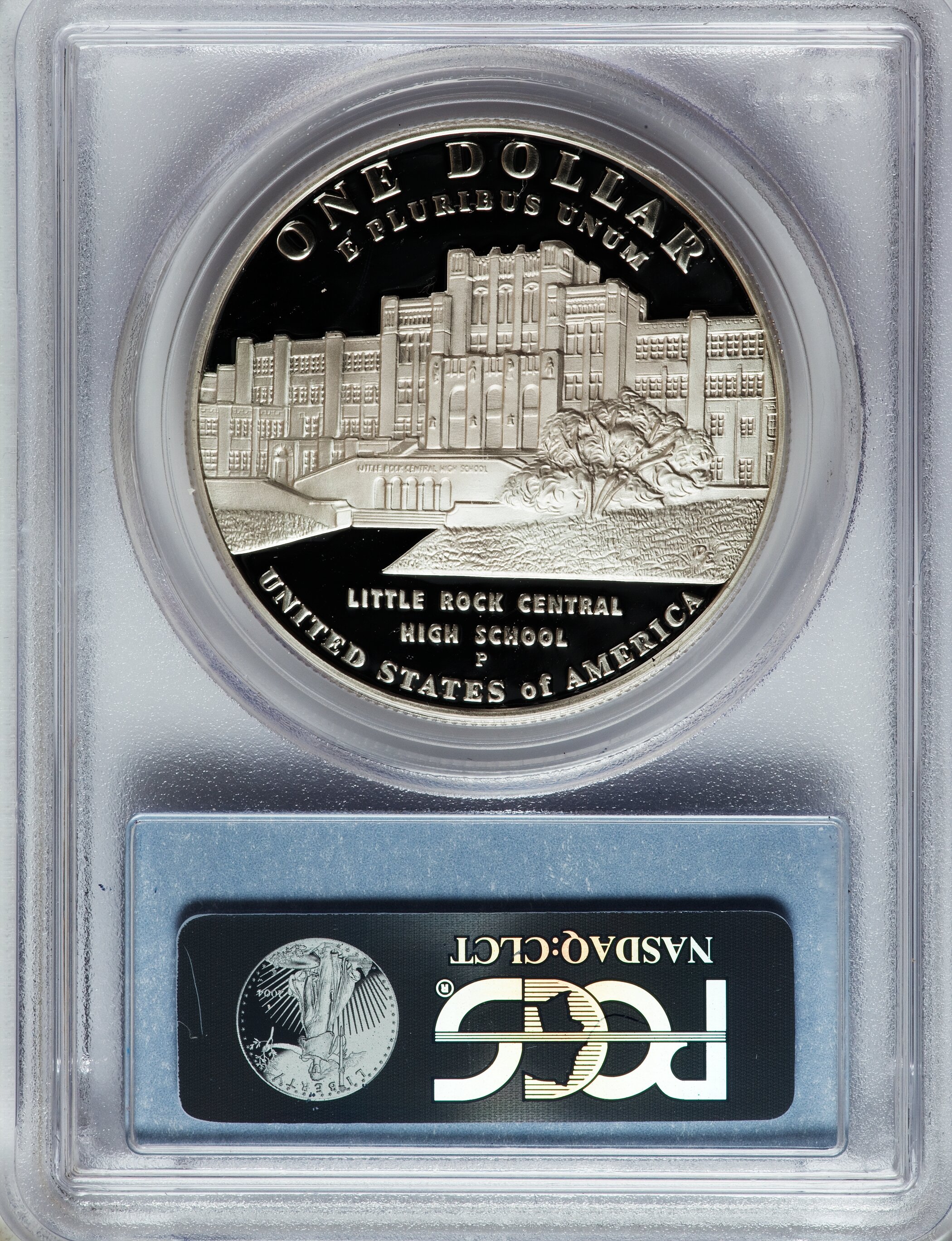 2007-P S$1 Little Rock Central High School Desegregation PR DCAM PR68 DCAM thumbnail 16