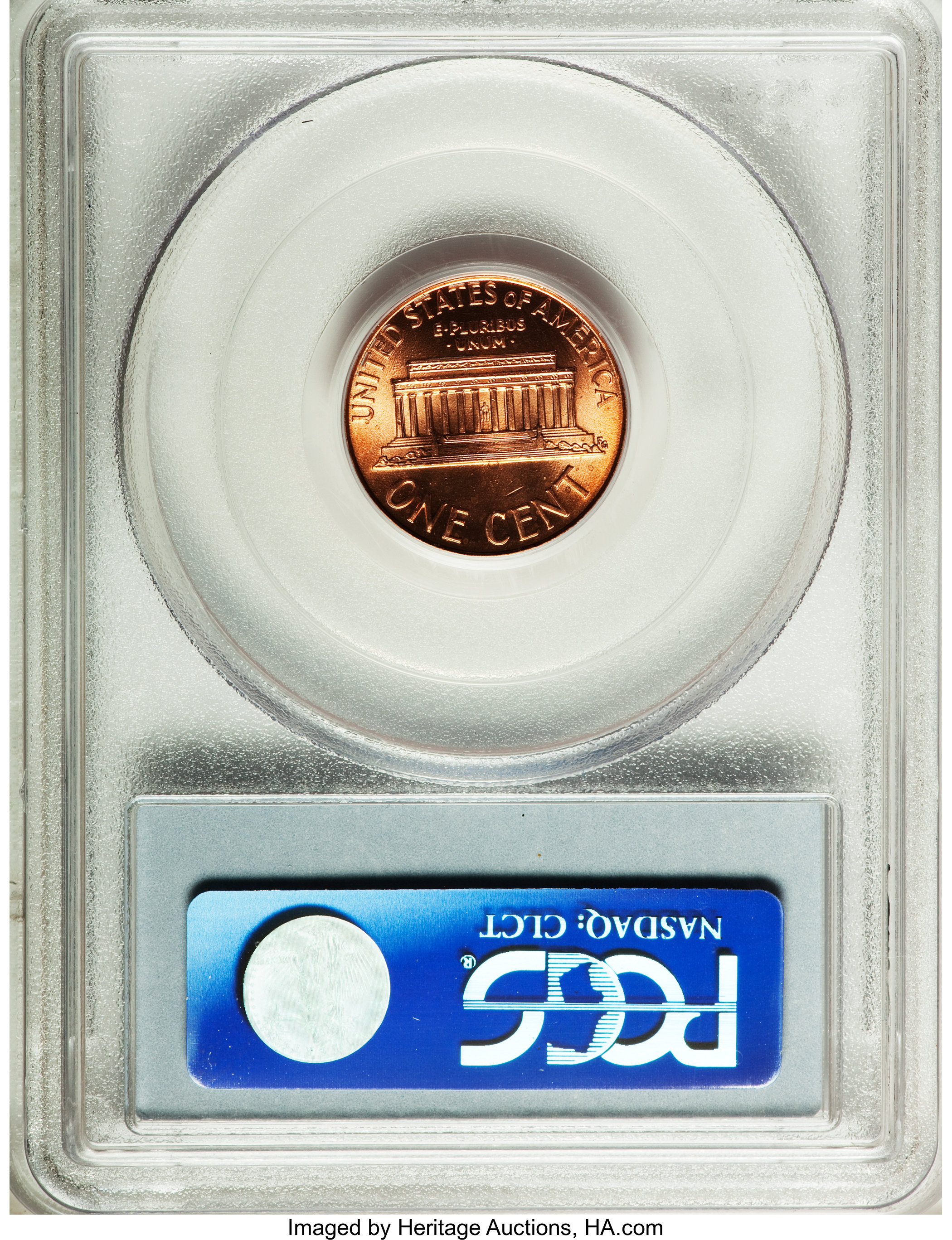 image for: 2000 1C Wide AM MS66 Red PCGS. PCGS Population (407/347). NGC Census: (0/0)....